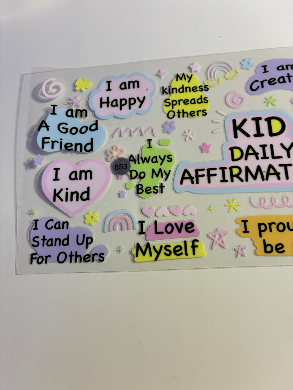 Kid daily affirmation 853