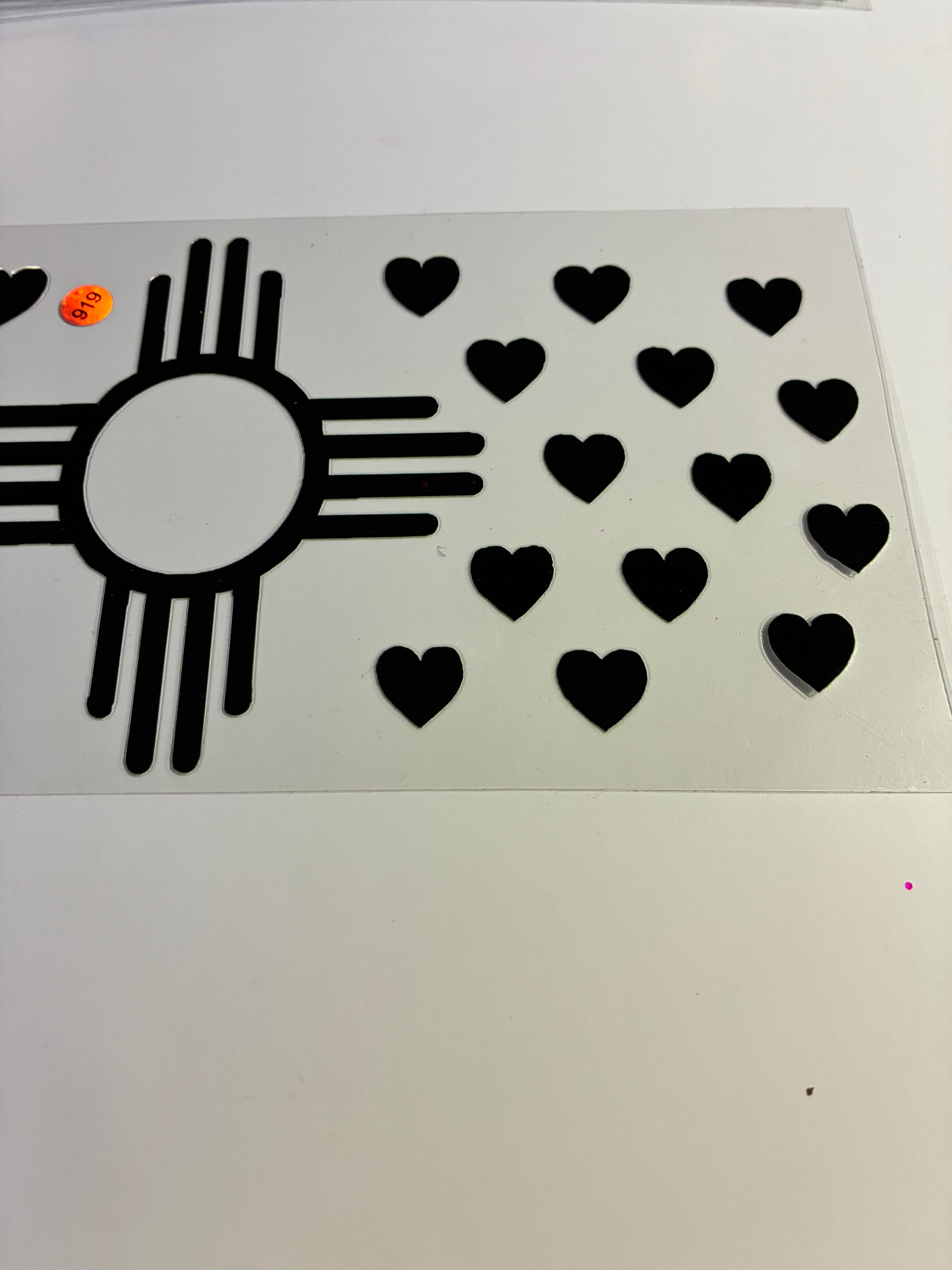 Zia with hearts 919