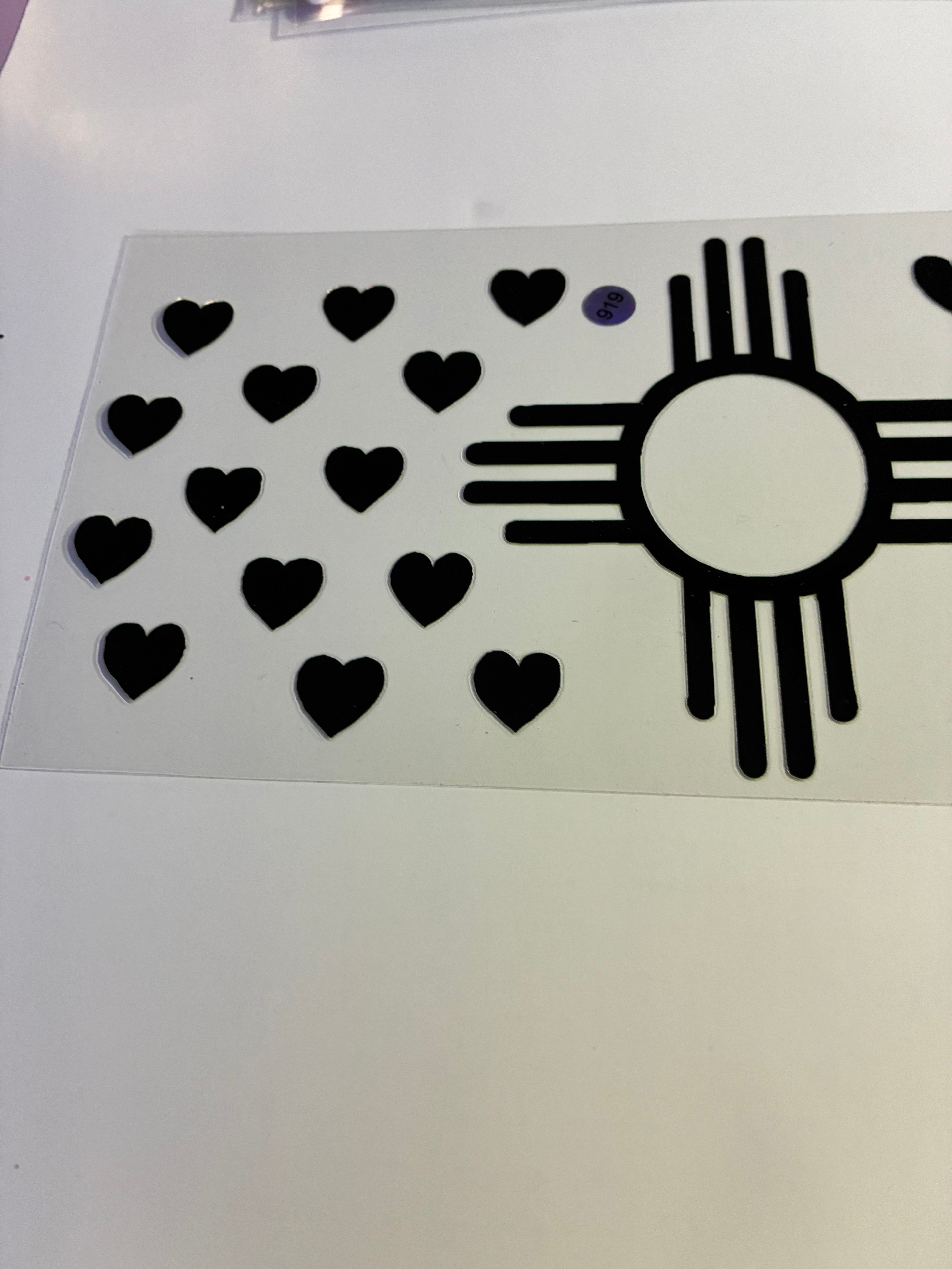 Zia with hearts 919