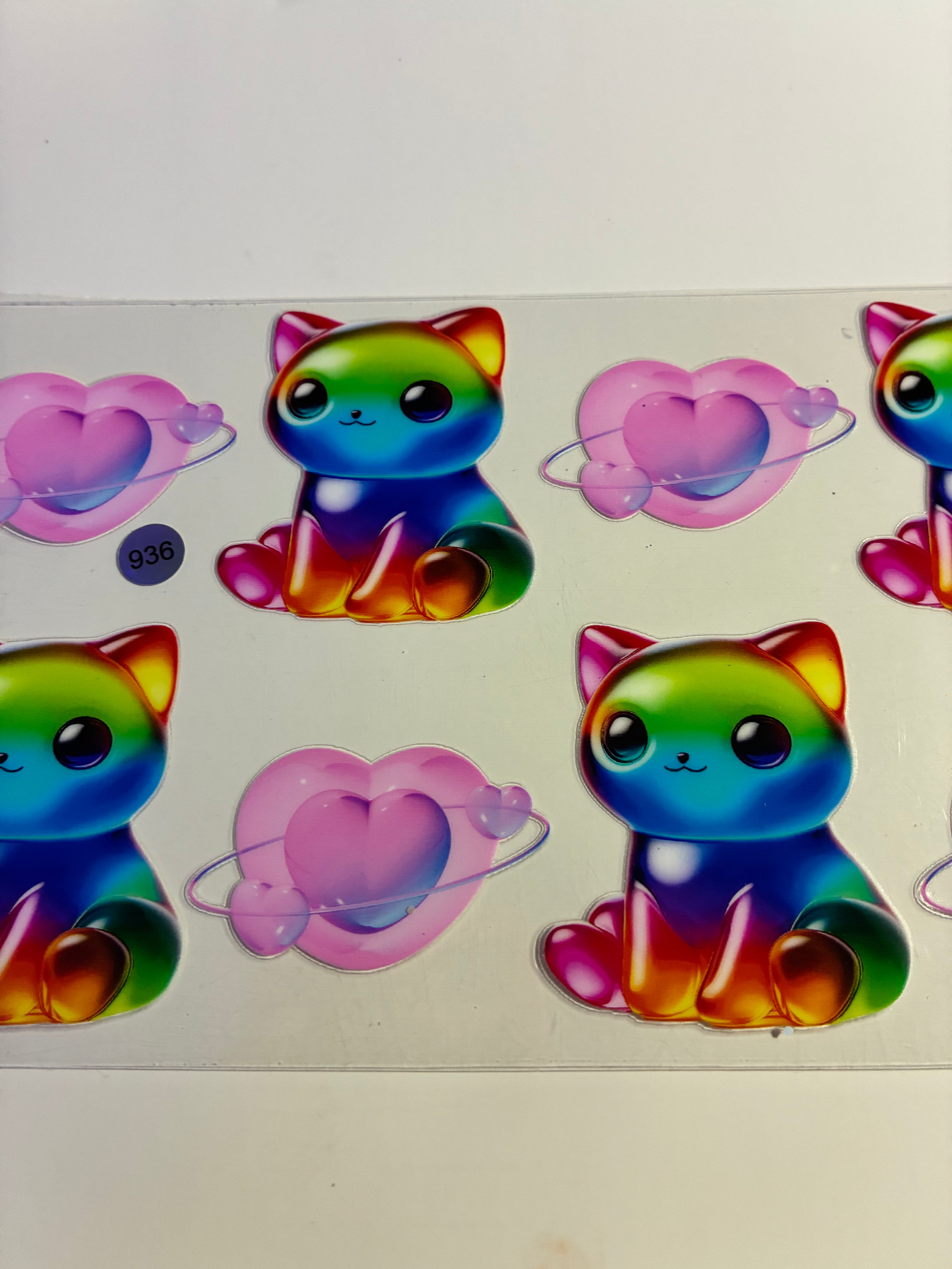 Rainbow kitty 936