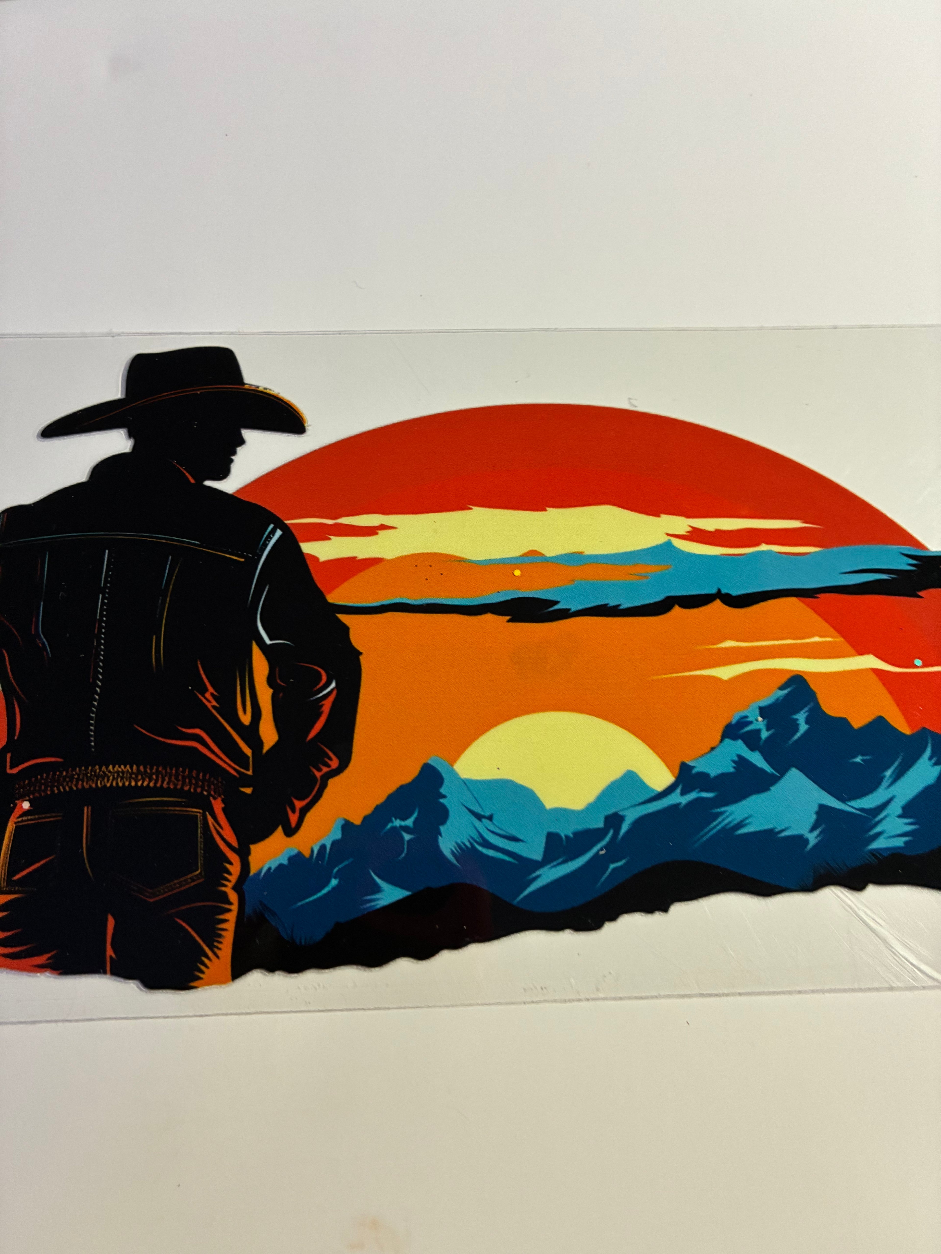 Cowboy sunset 939