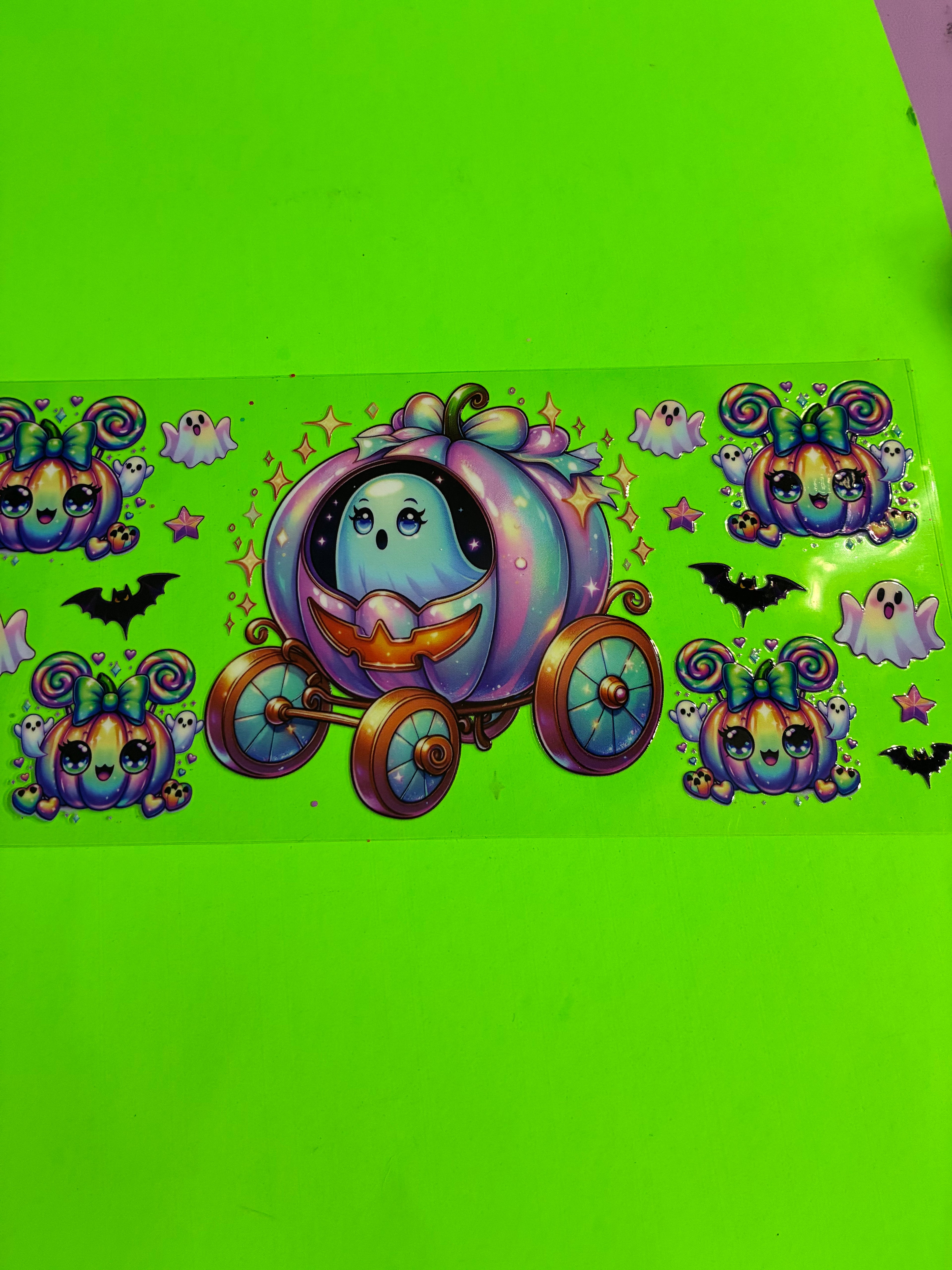Cute ghost carriage 966