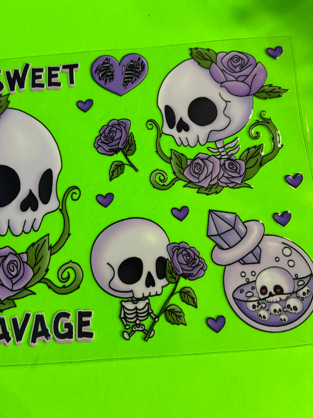 Kinda sweet kinda savage skeleton 998