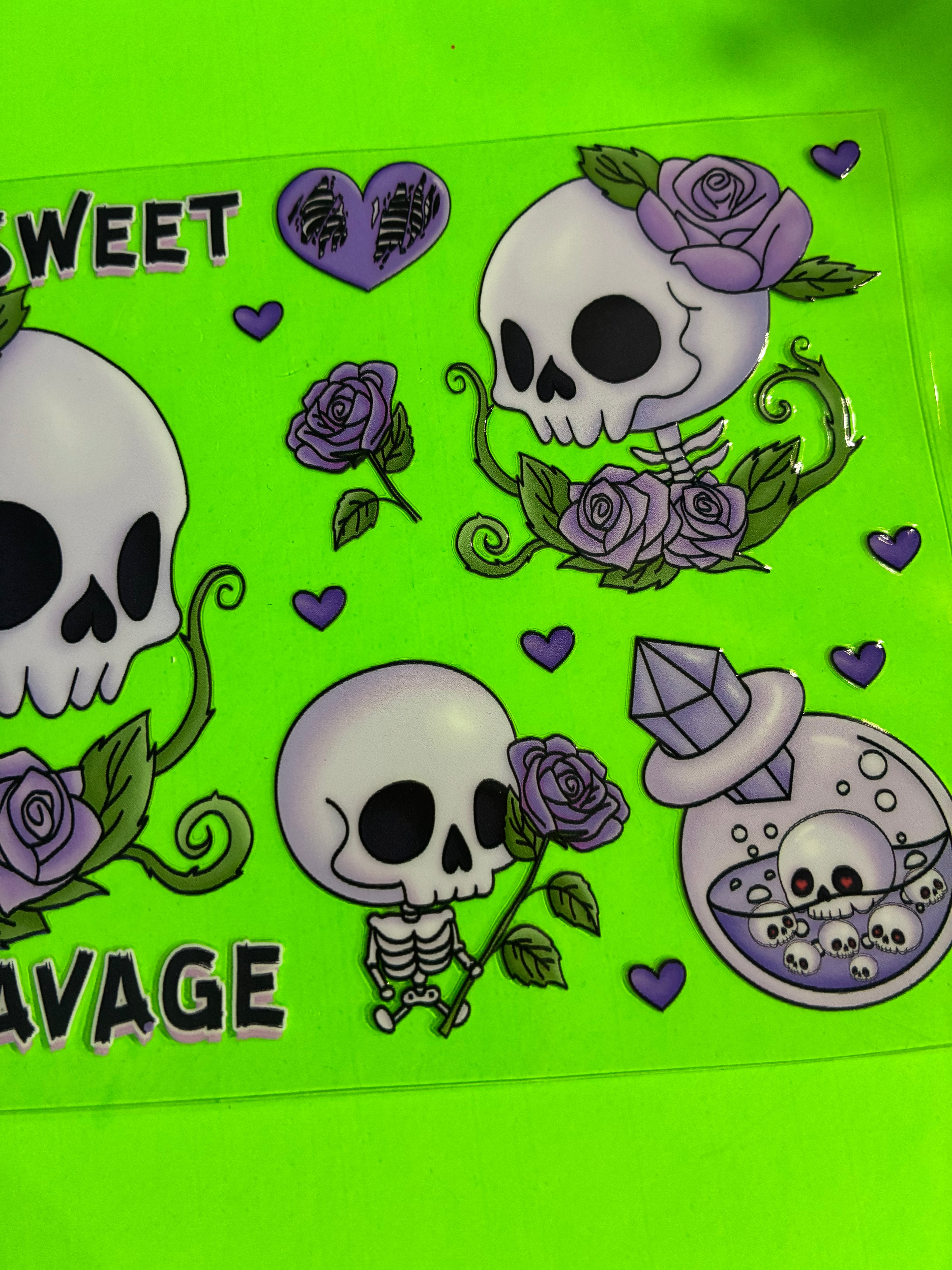 Kinda sweet kinda savage skeleton 998