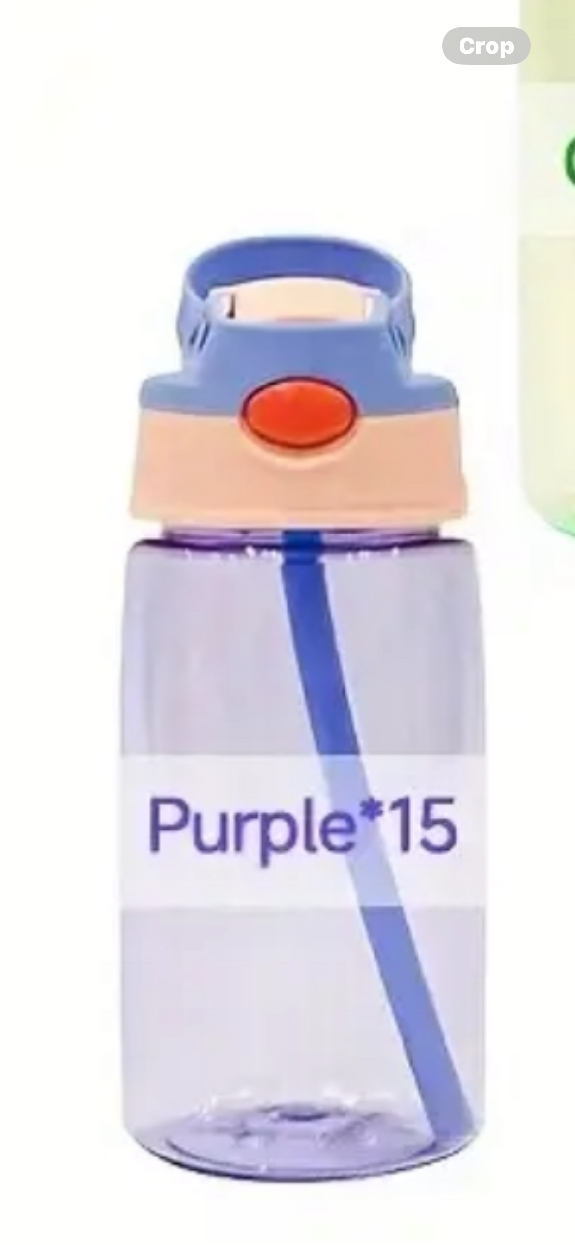 Purple 16oz water bottle kids