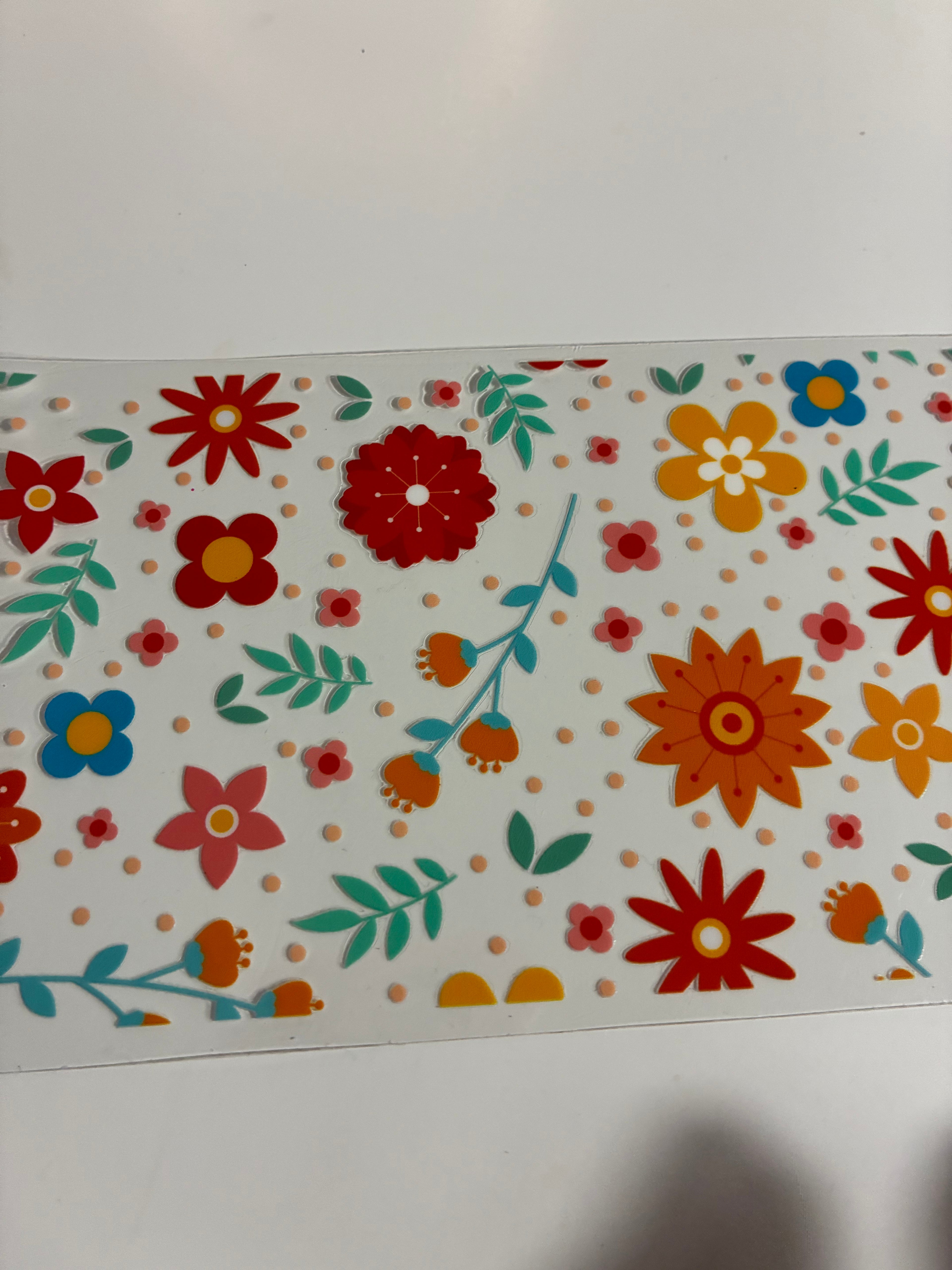 Flower orange yellow 1019