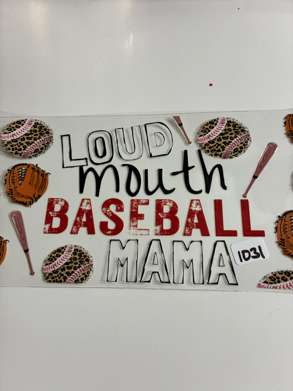 Loud mouth baseball mom 1031
