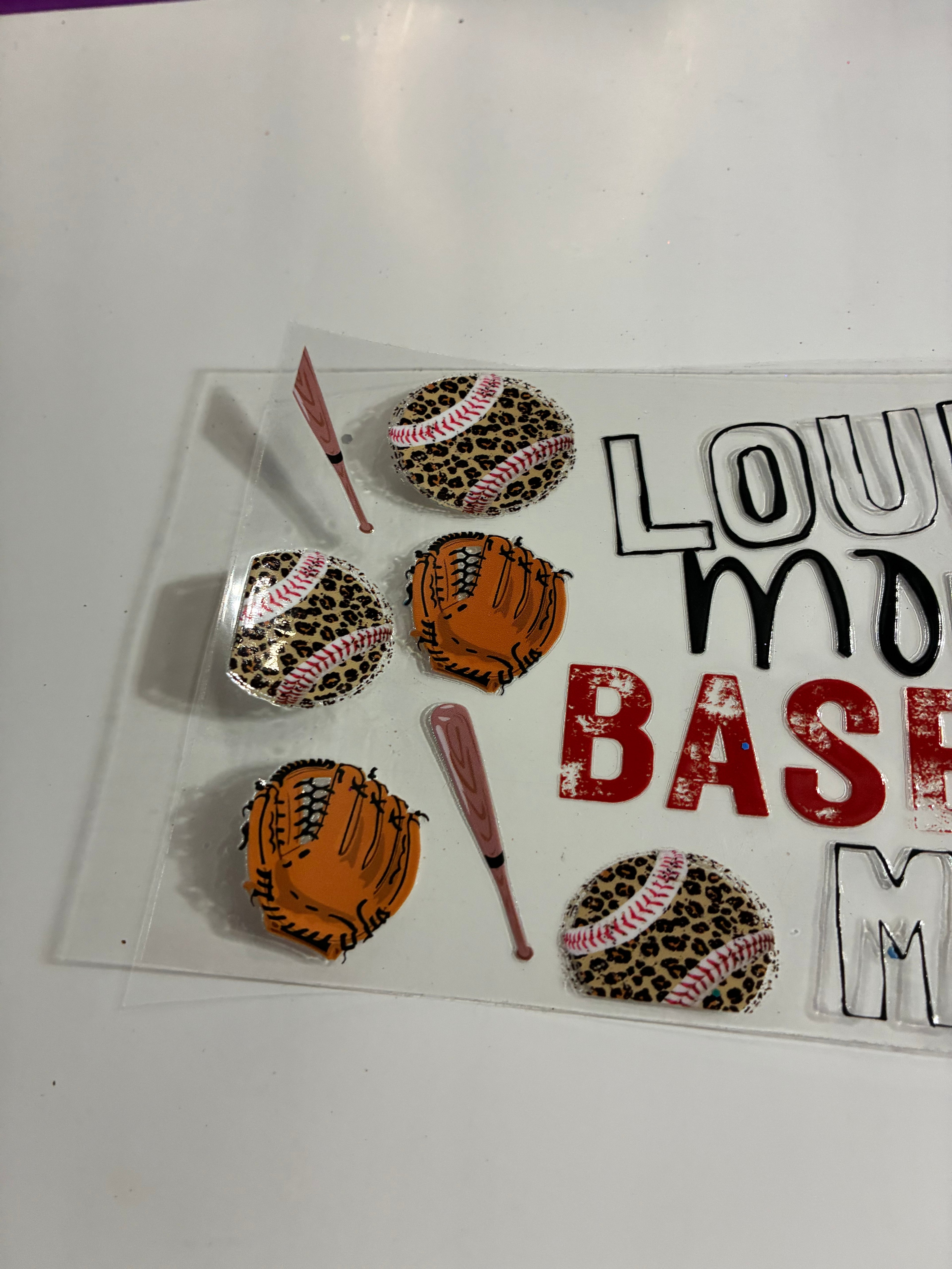 Loud mouth baseball mom 1031