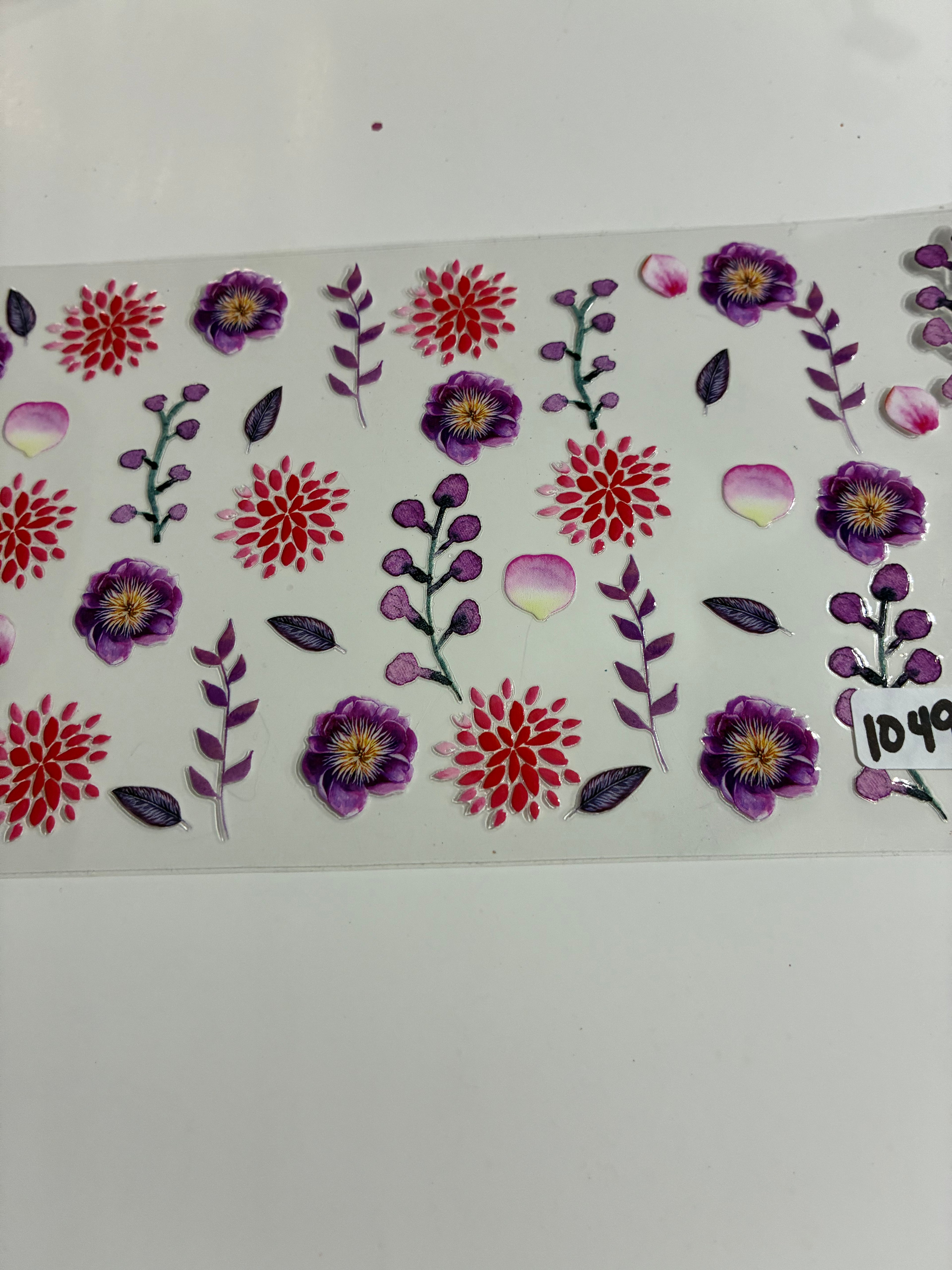 Flowers purple red 1049