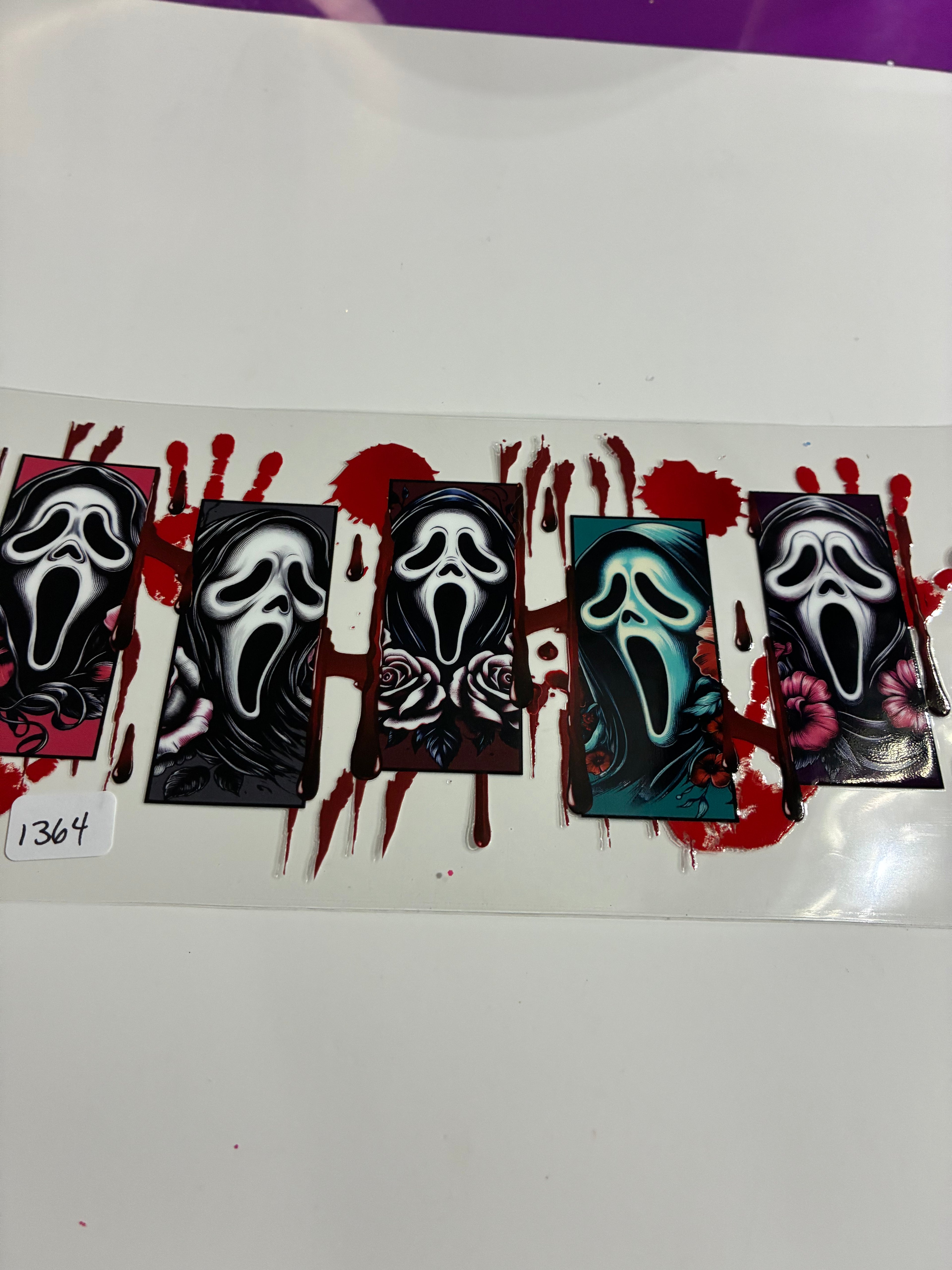 Ghost face blood 1364