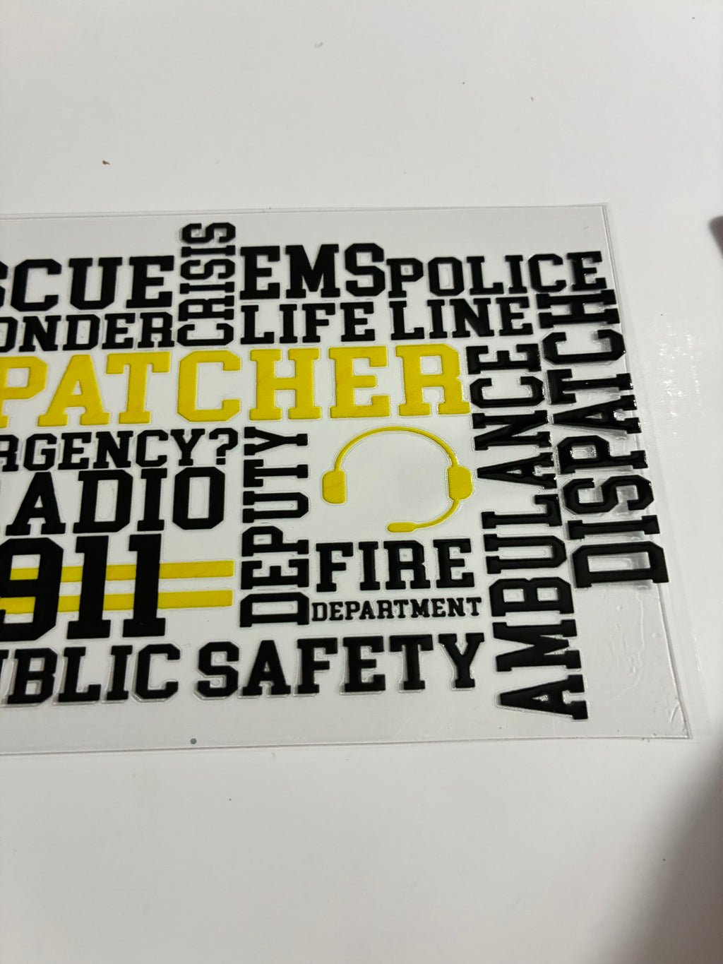 911 dispatcher 1412 in black