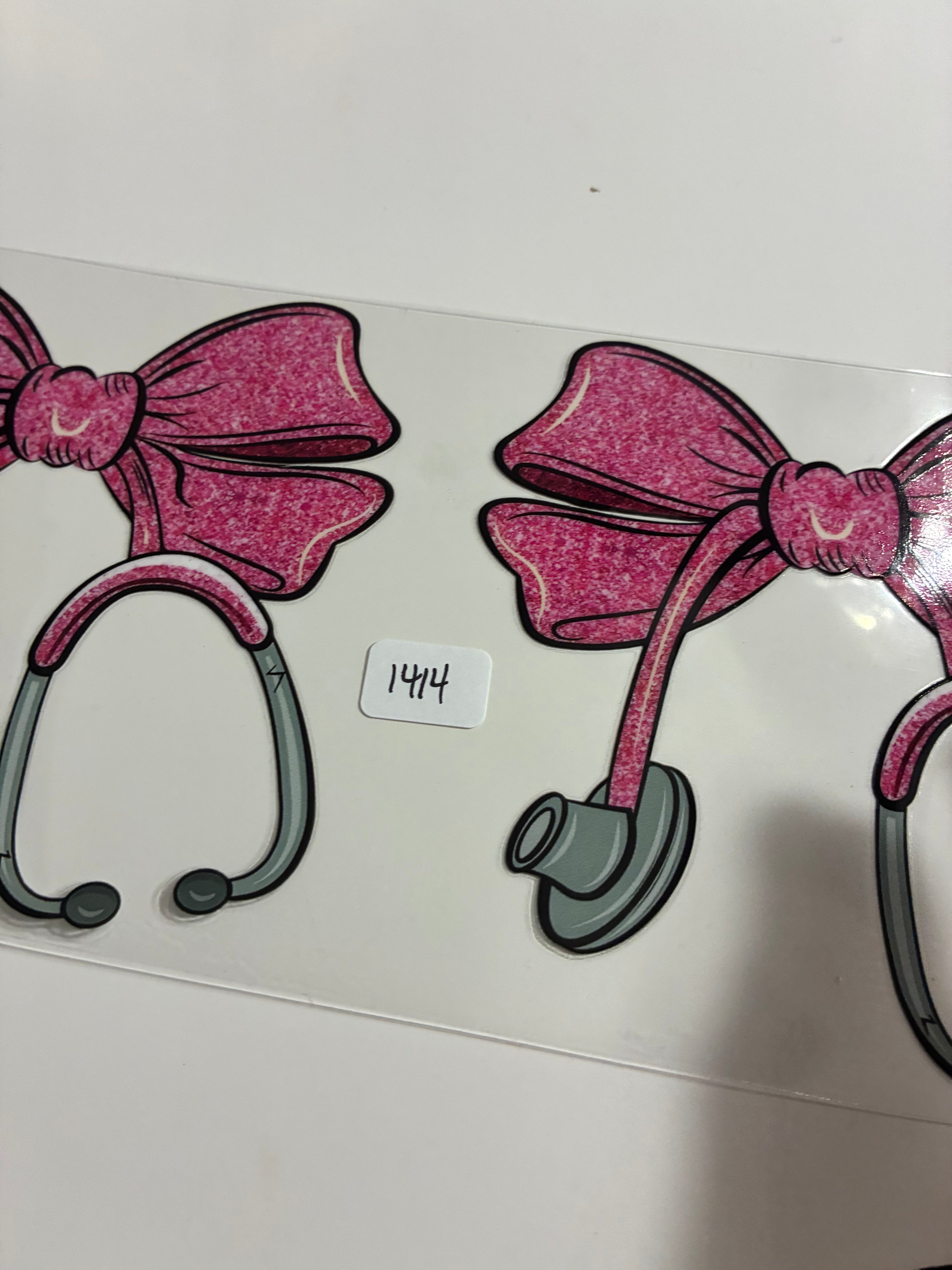 Pink stethoscope 1414