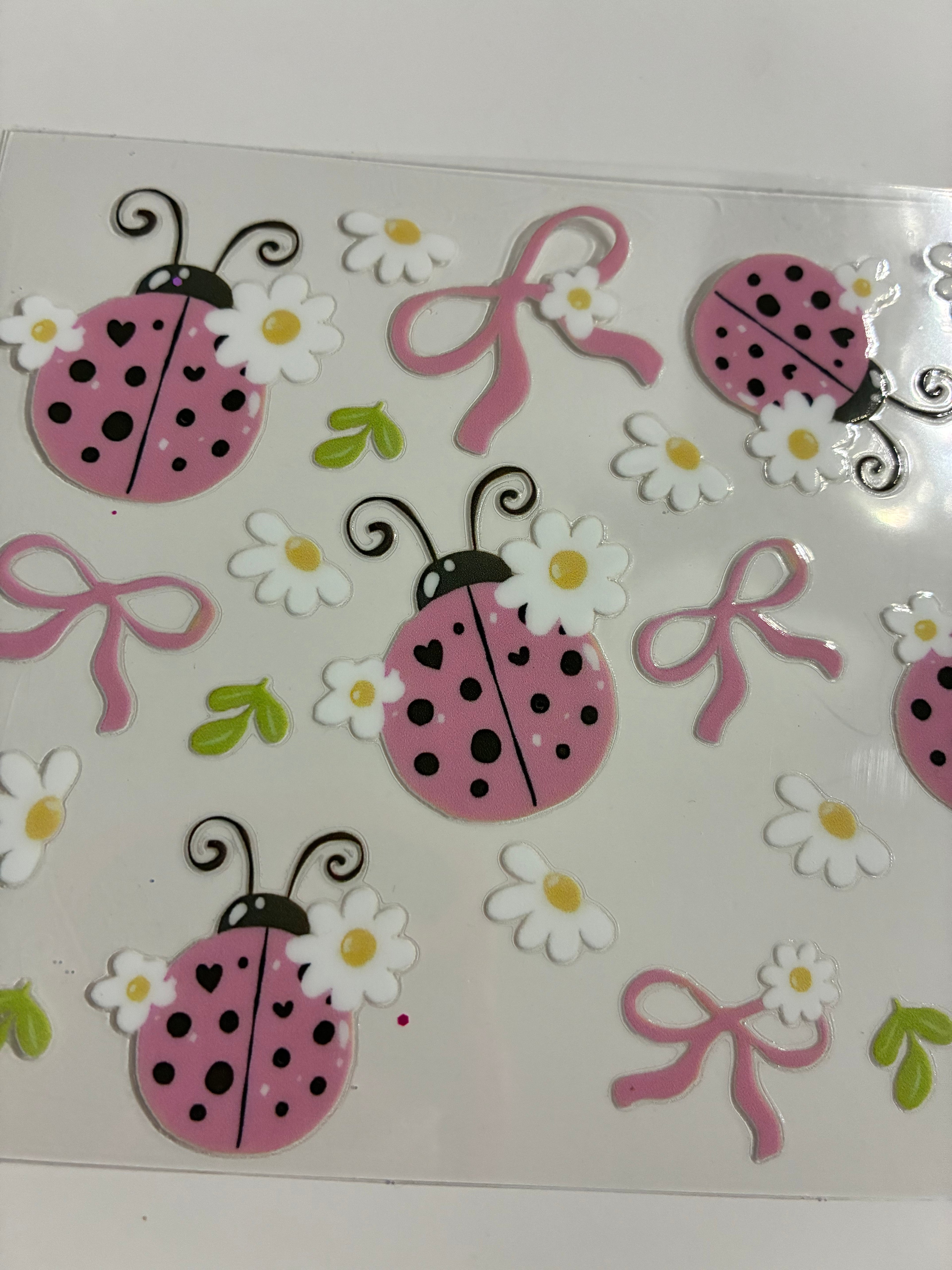 Lady bug pink 1429