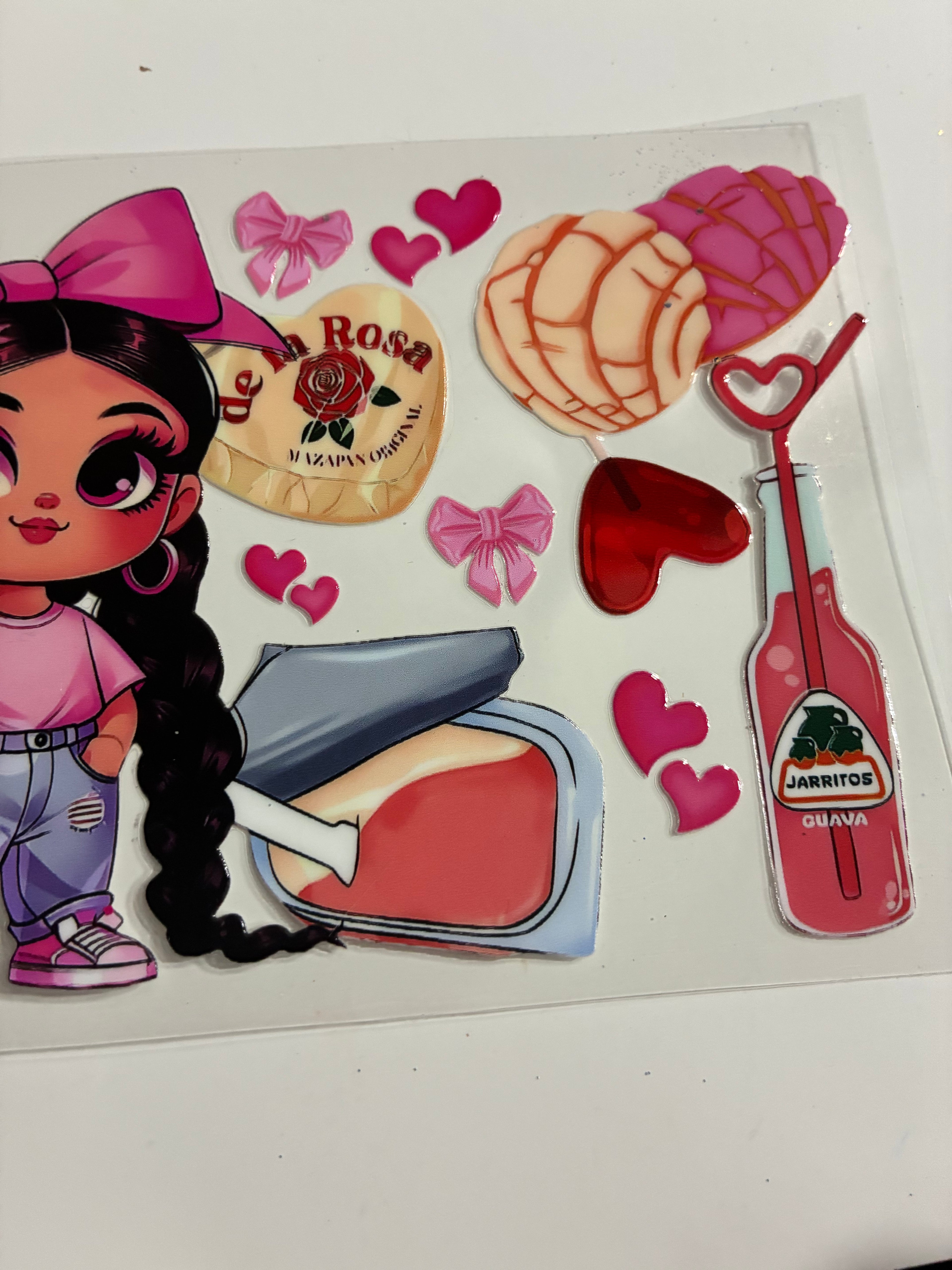 Mexican candy and drink girl 1481