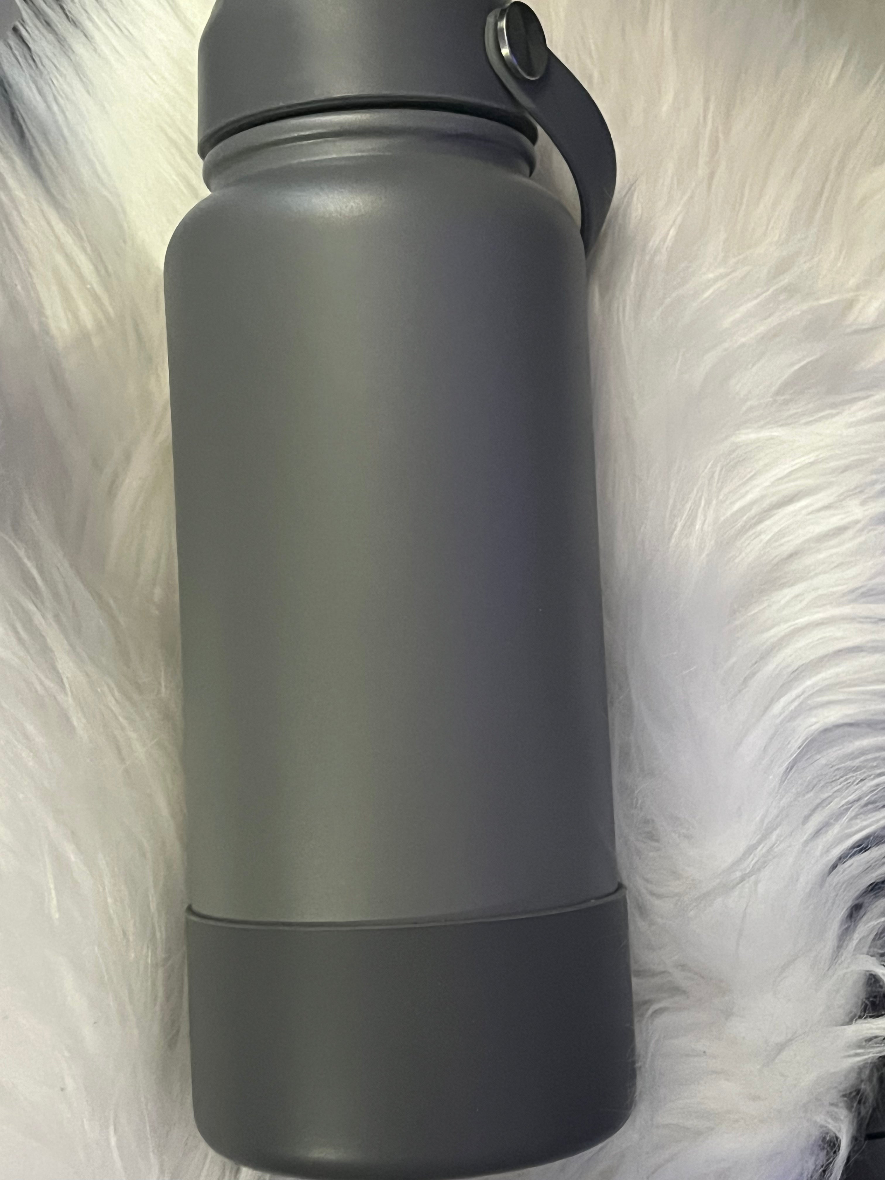 Gray 32oz water bottle