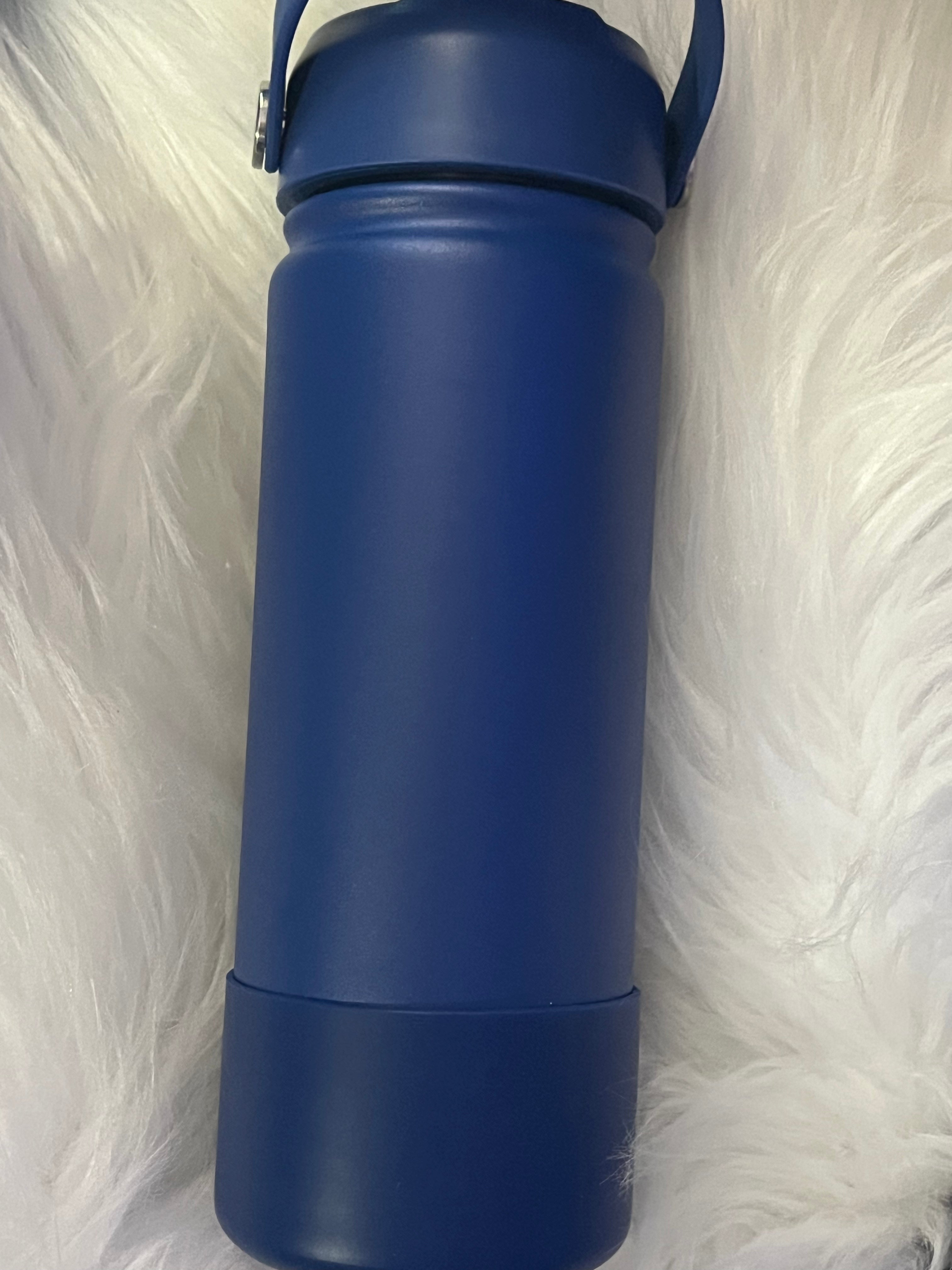 18oz blue water bottle