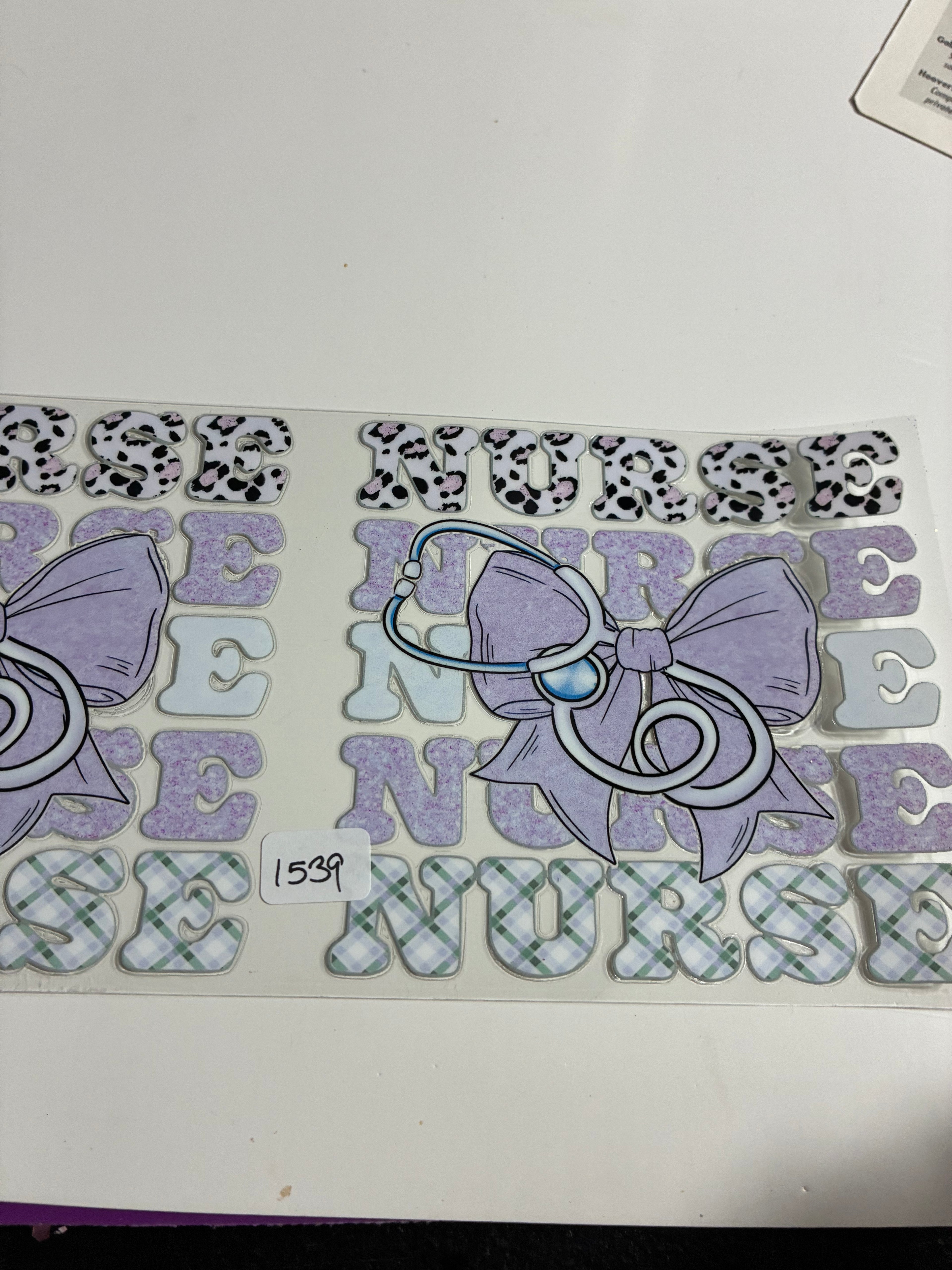 Nurse purple 1539