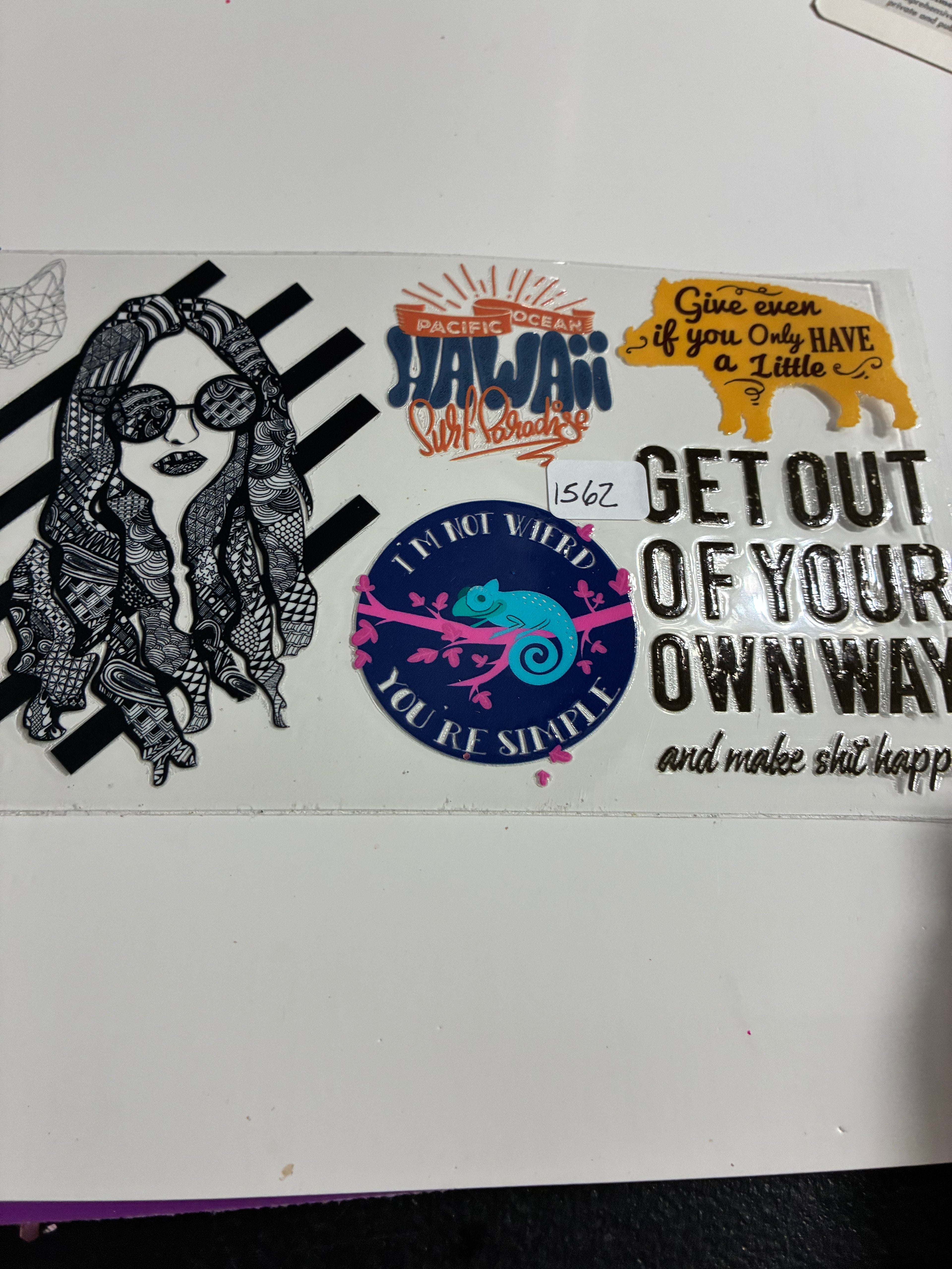 Get out of your own way 1562