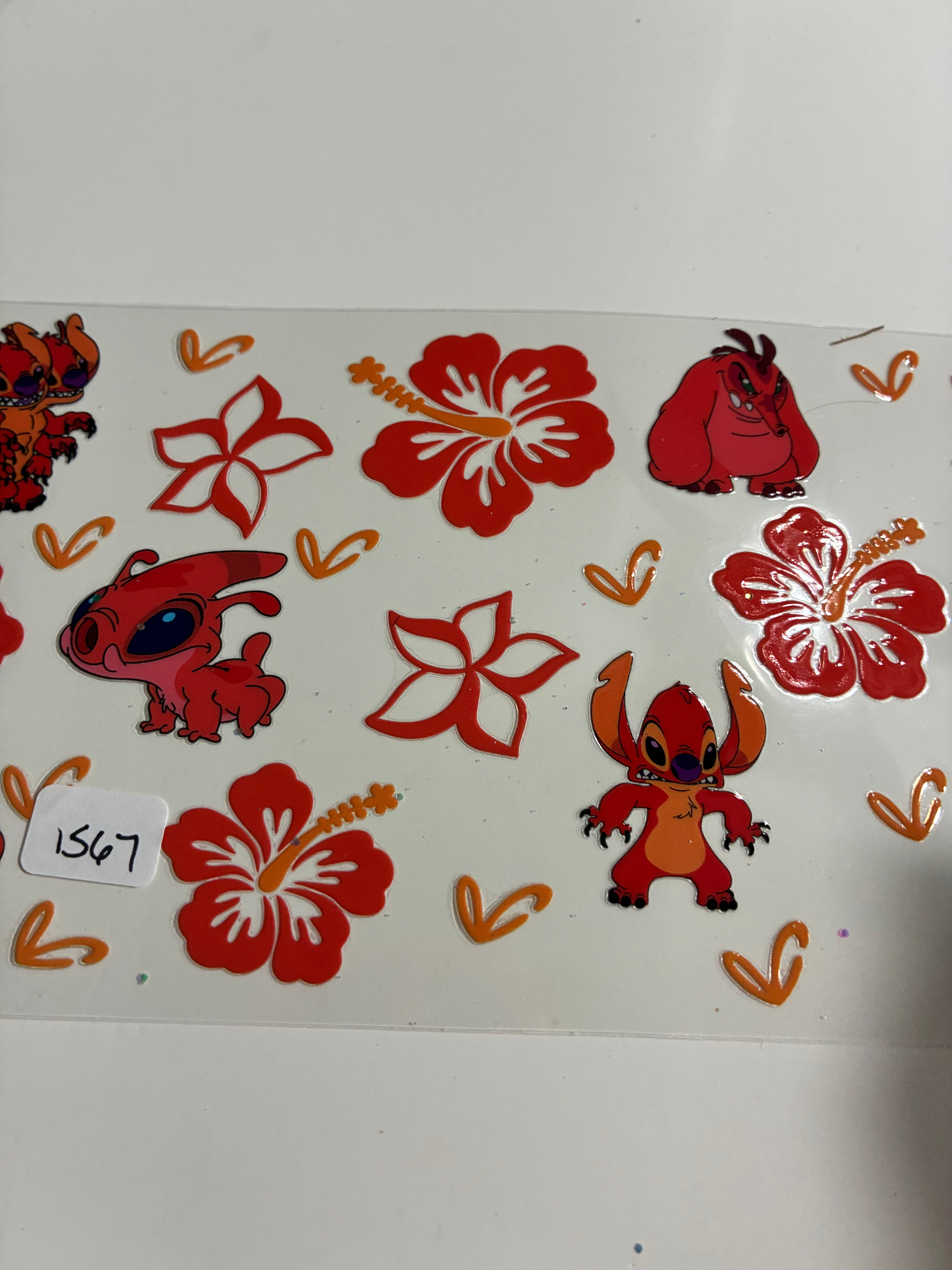 Red stitch 1567