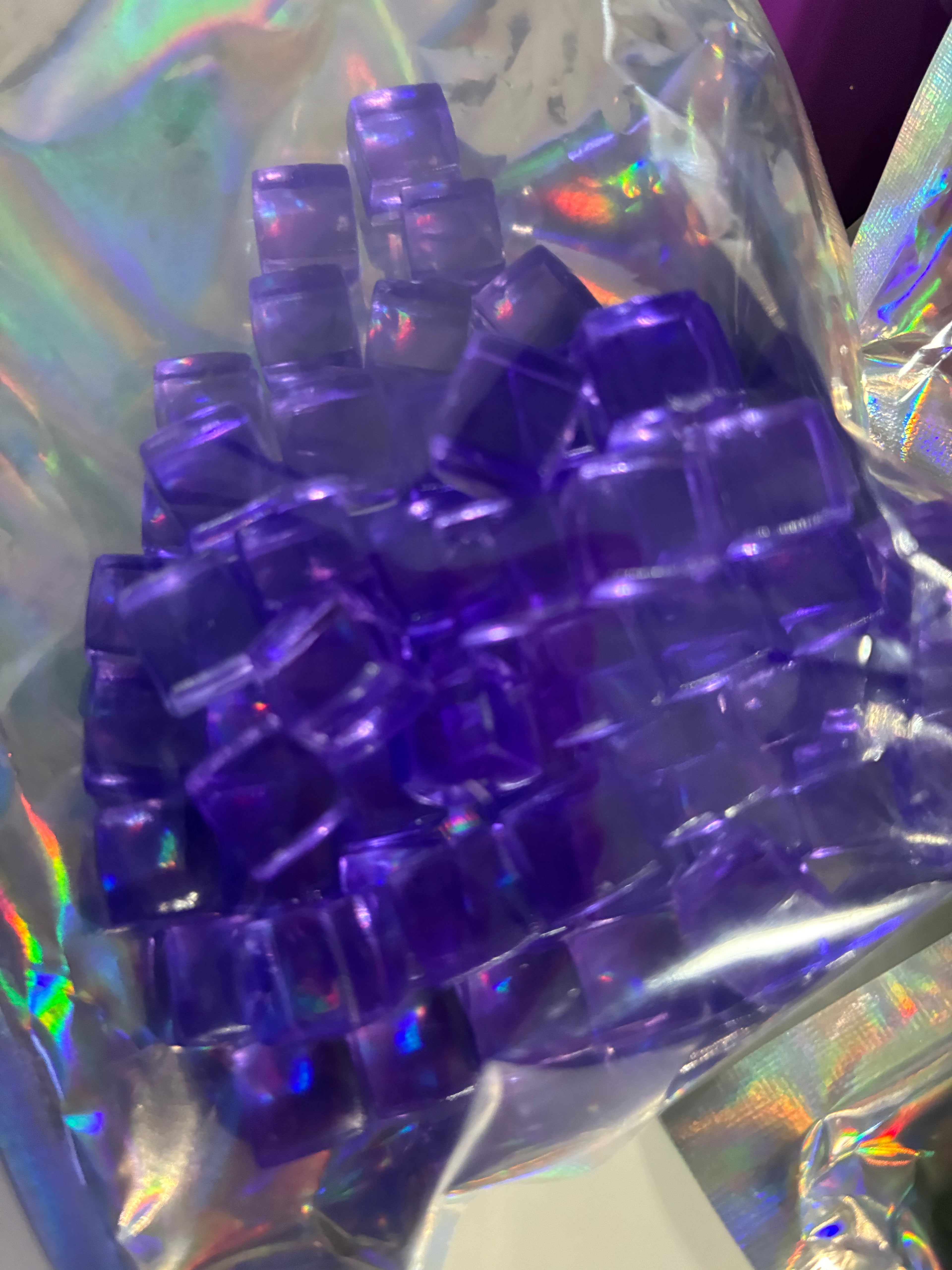 Purple ice square