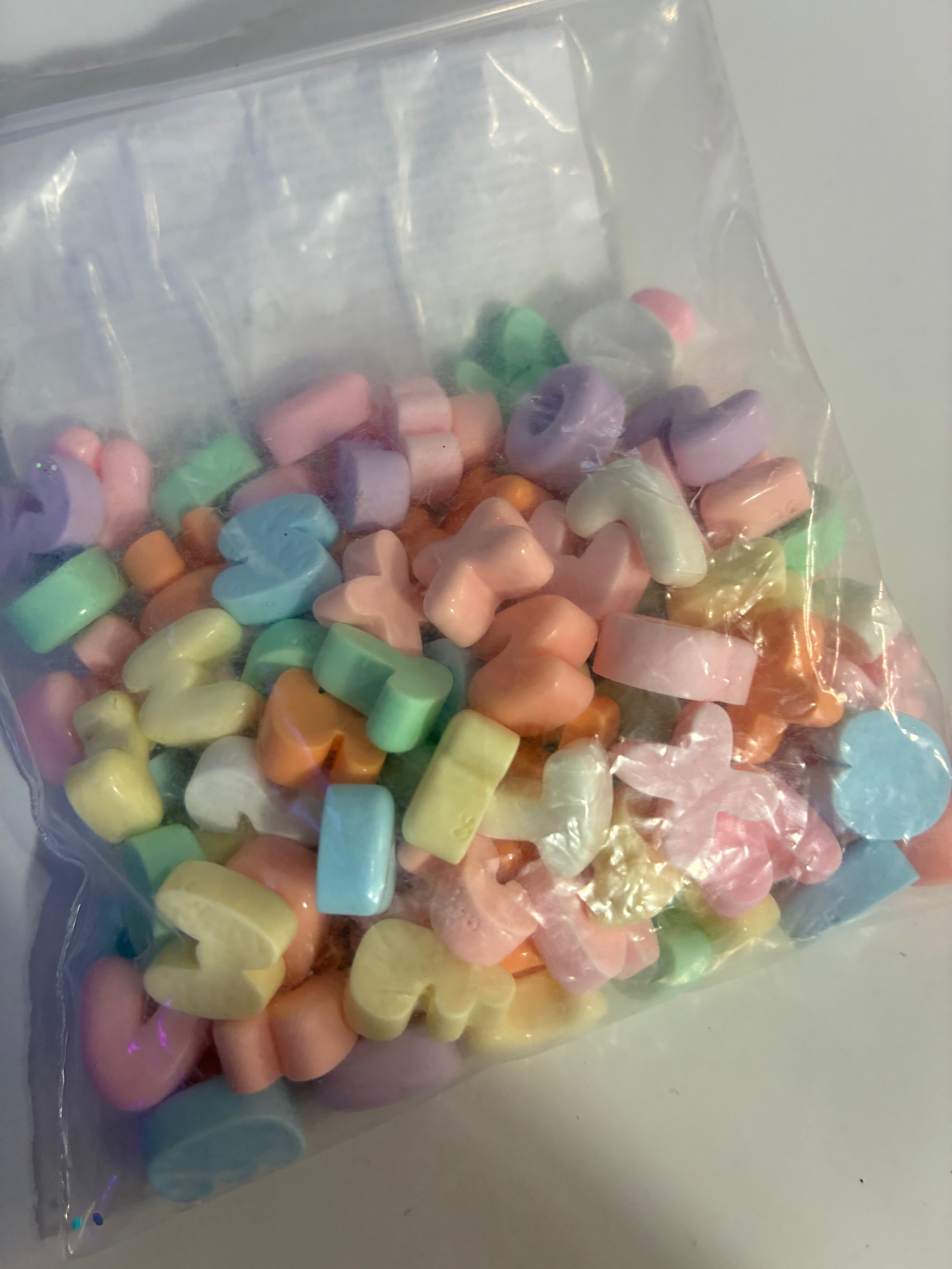 Bubble letters