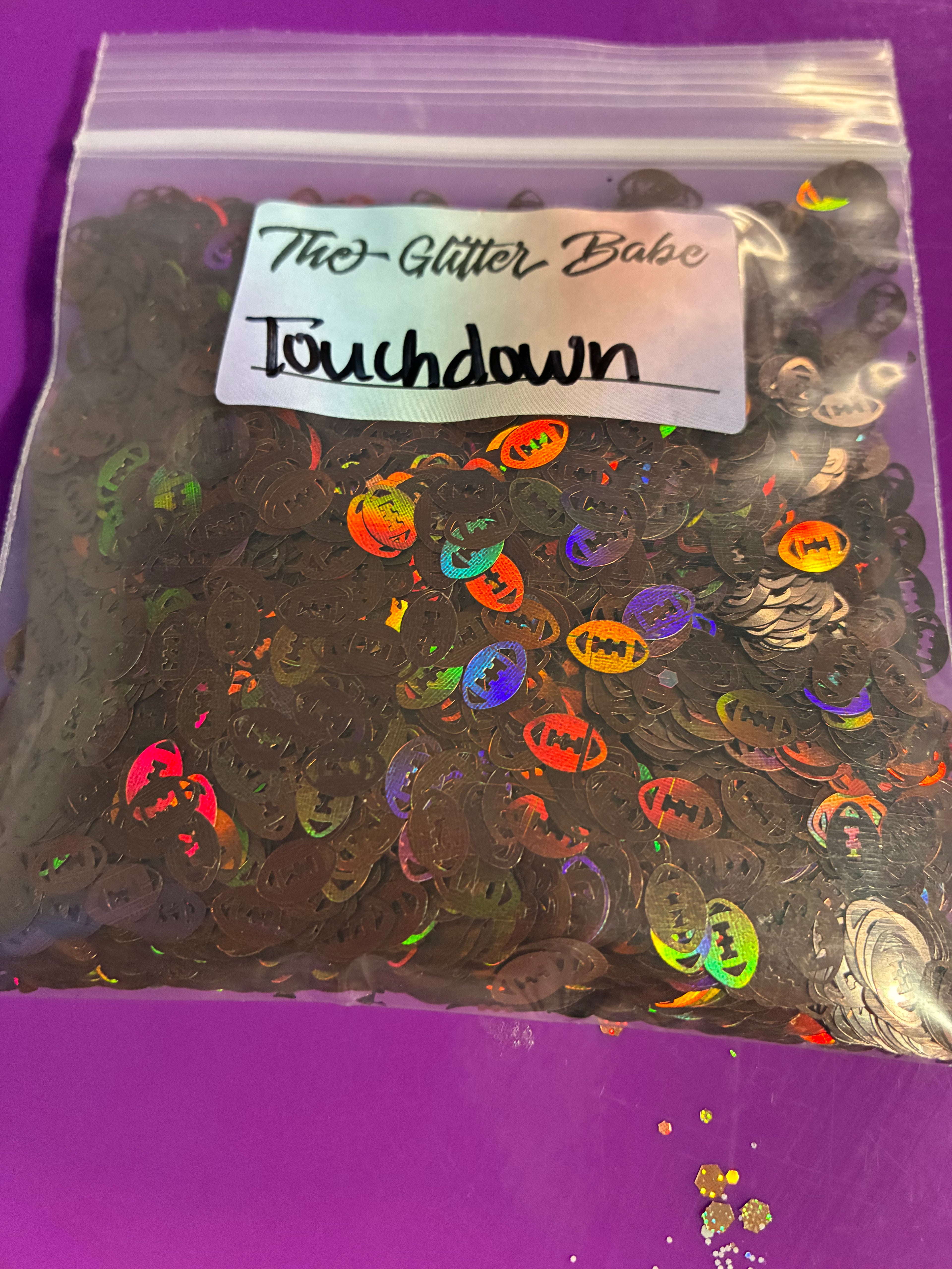 Football glitter
