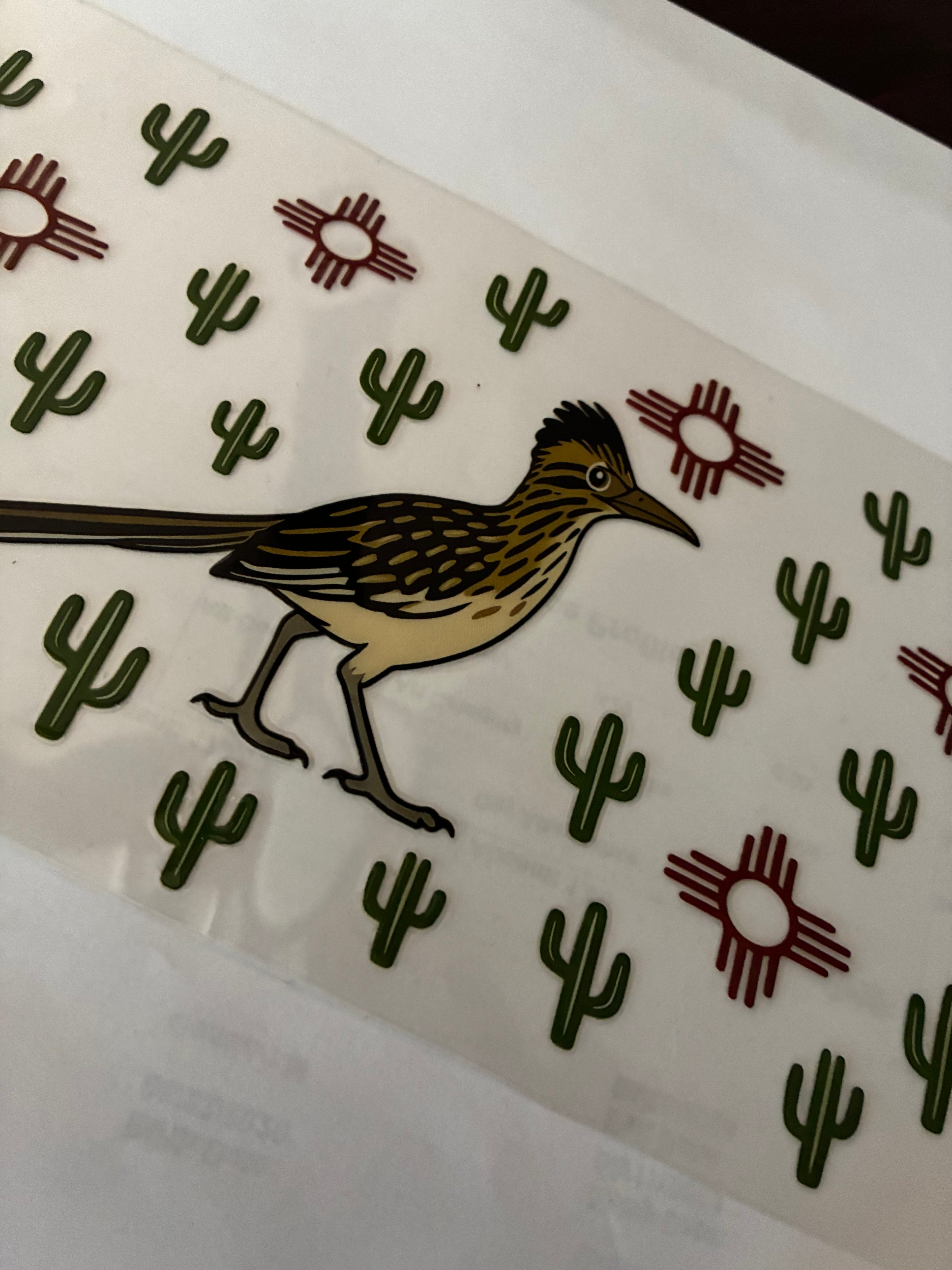 Road runner Zia symbol 2081