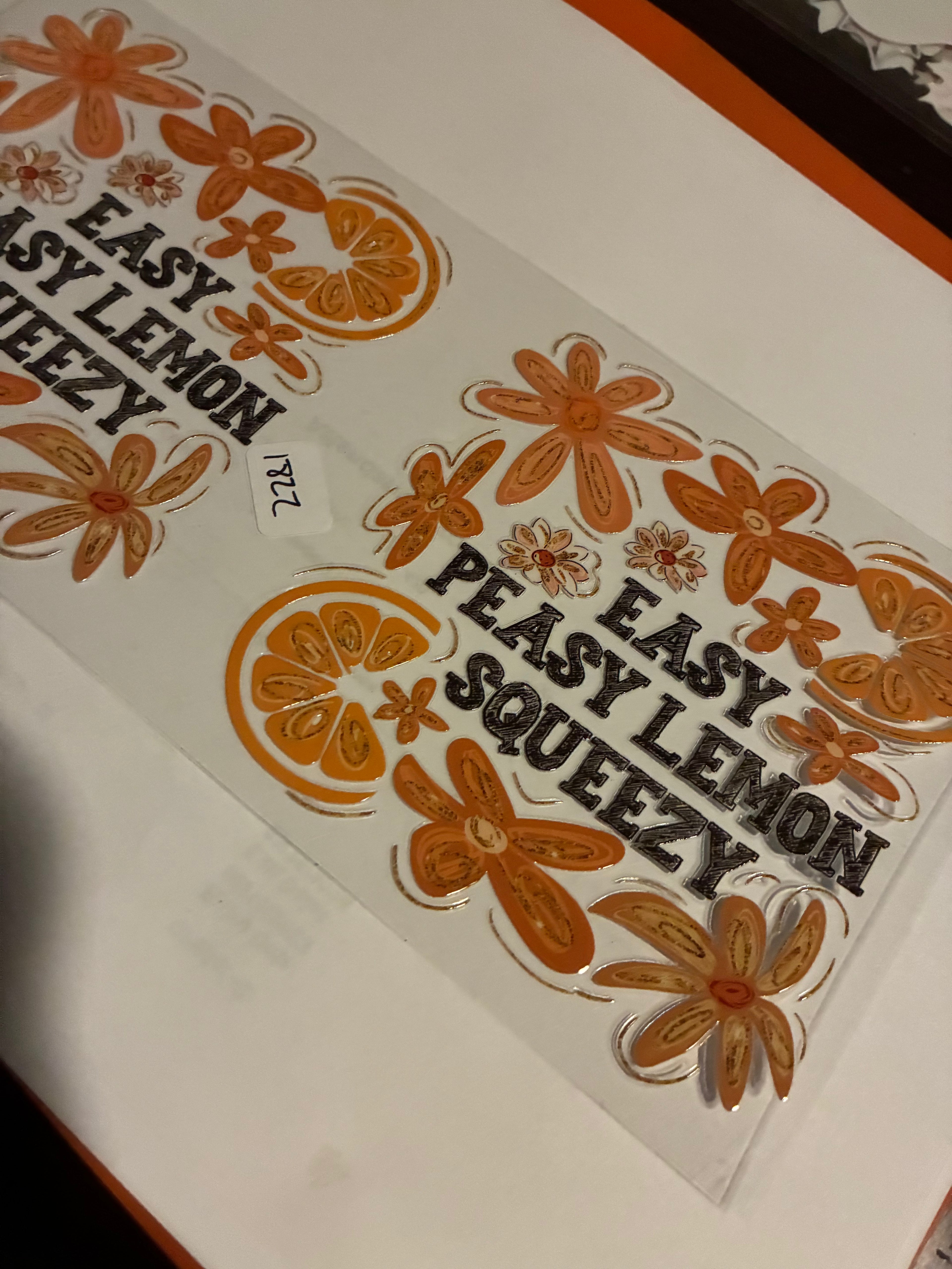 Easy peasy lemon squeeze 1822