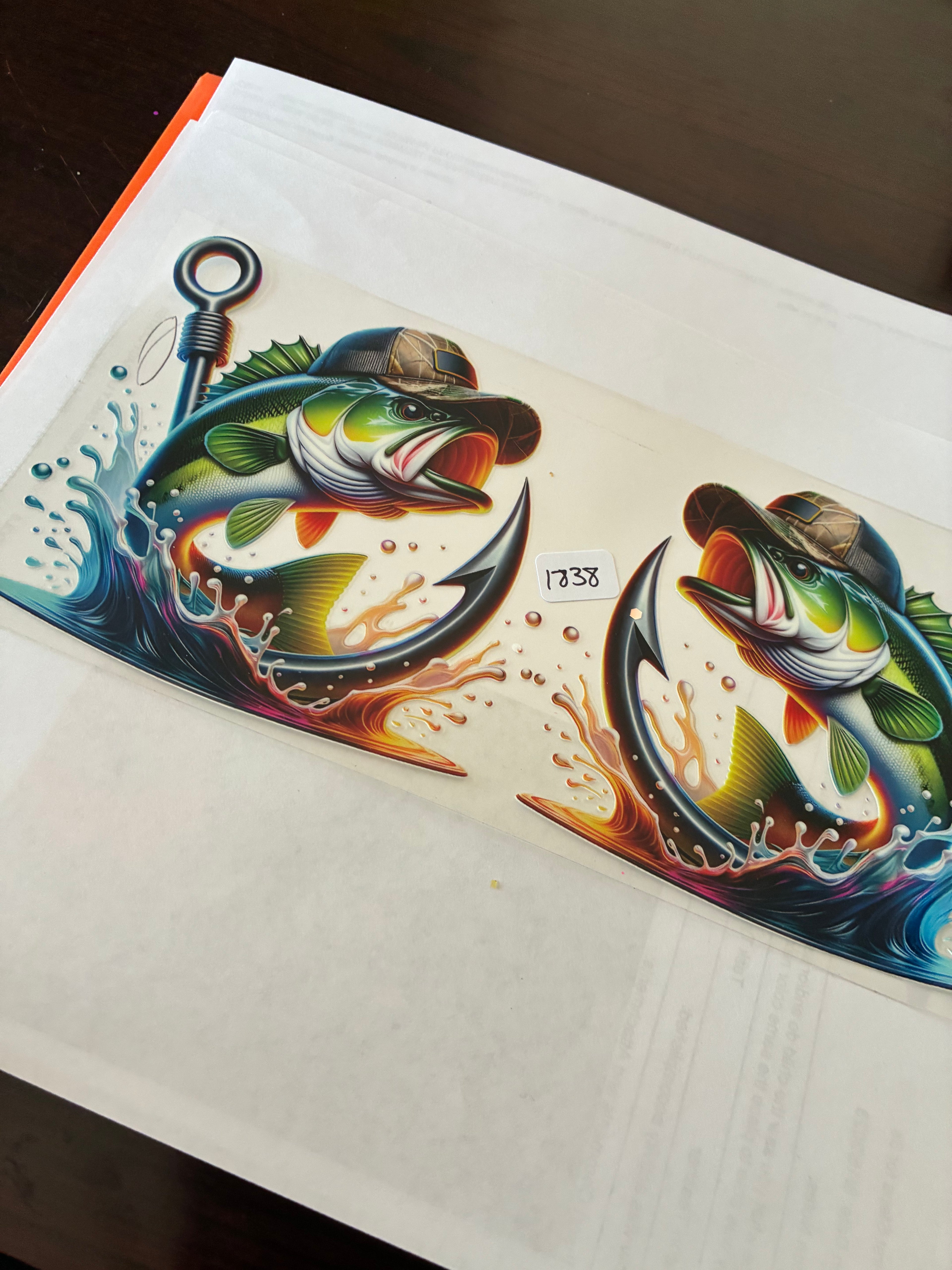 Fish hook 1838