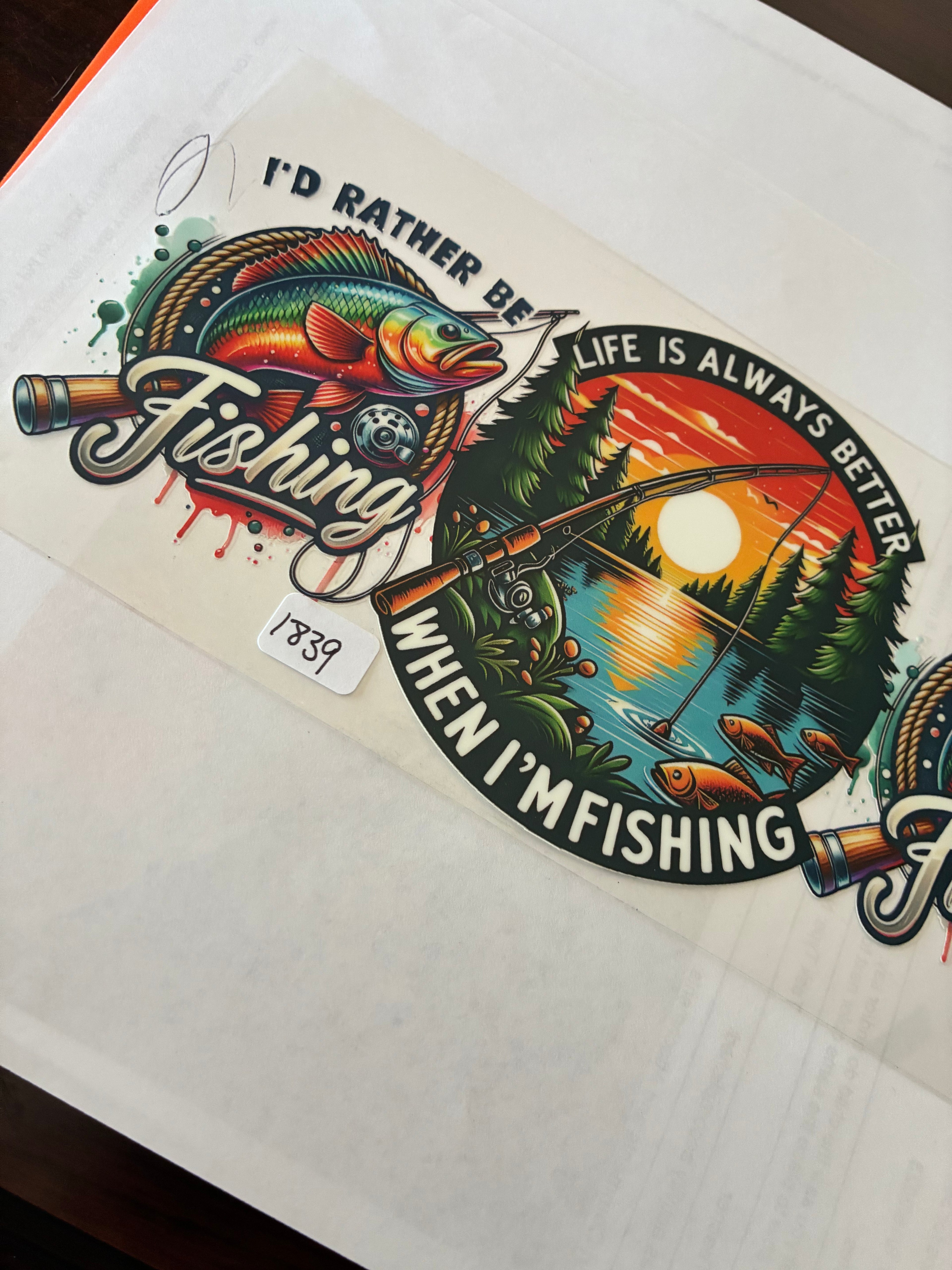 I’d rather be fishing 1839
