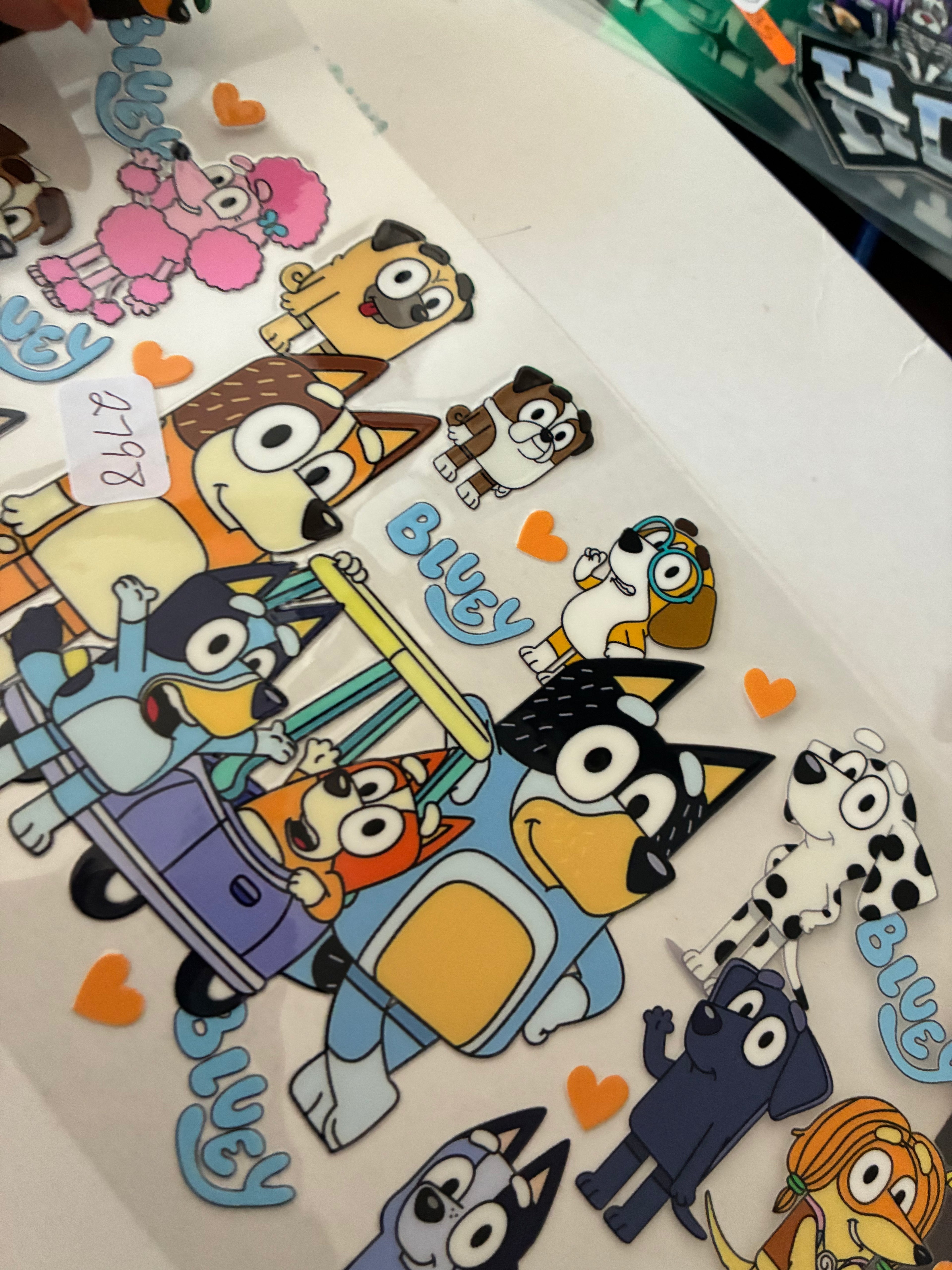 Bluey and friends 2798