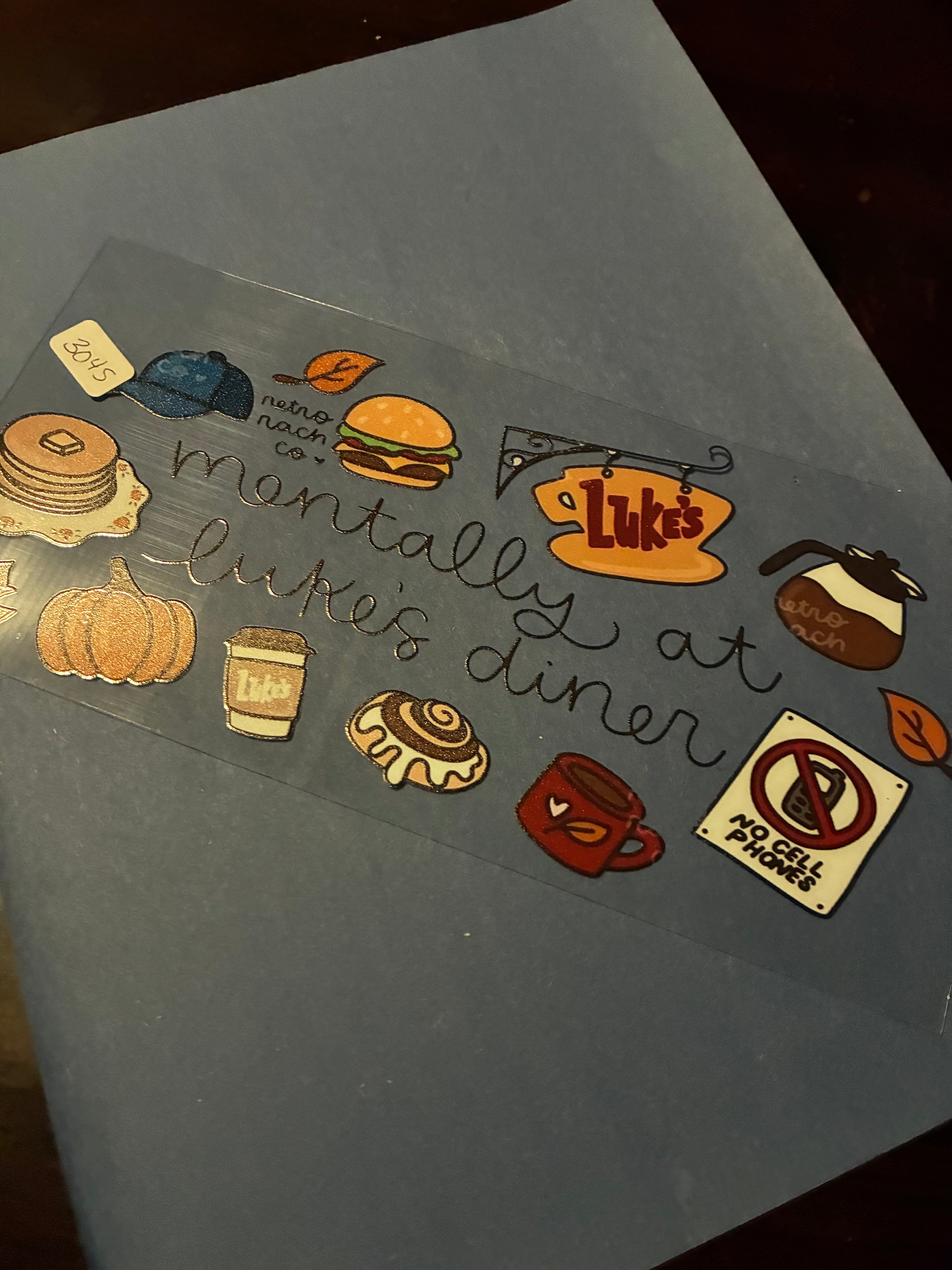 Mentally in luke diner Gilmore girl 3045