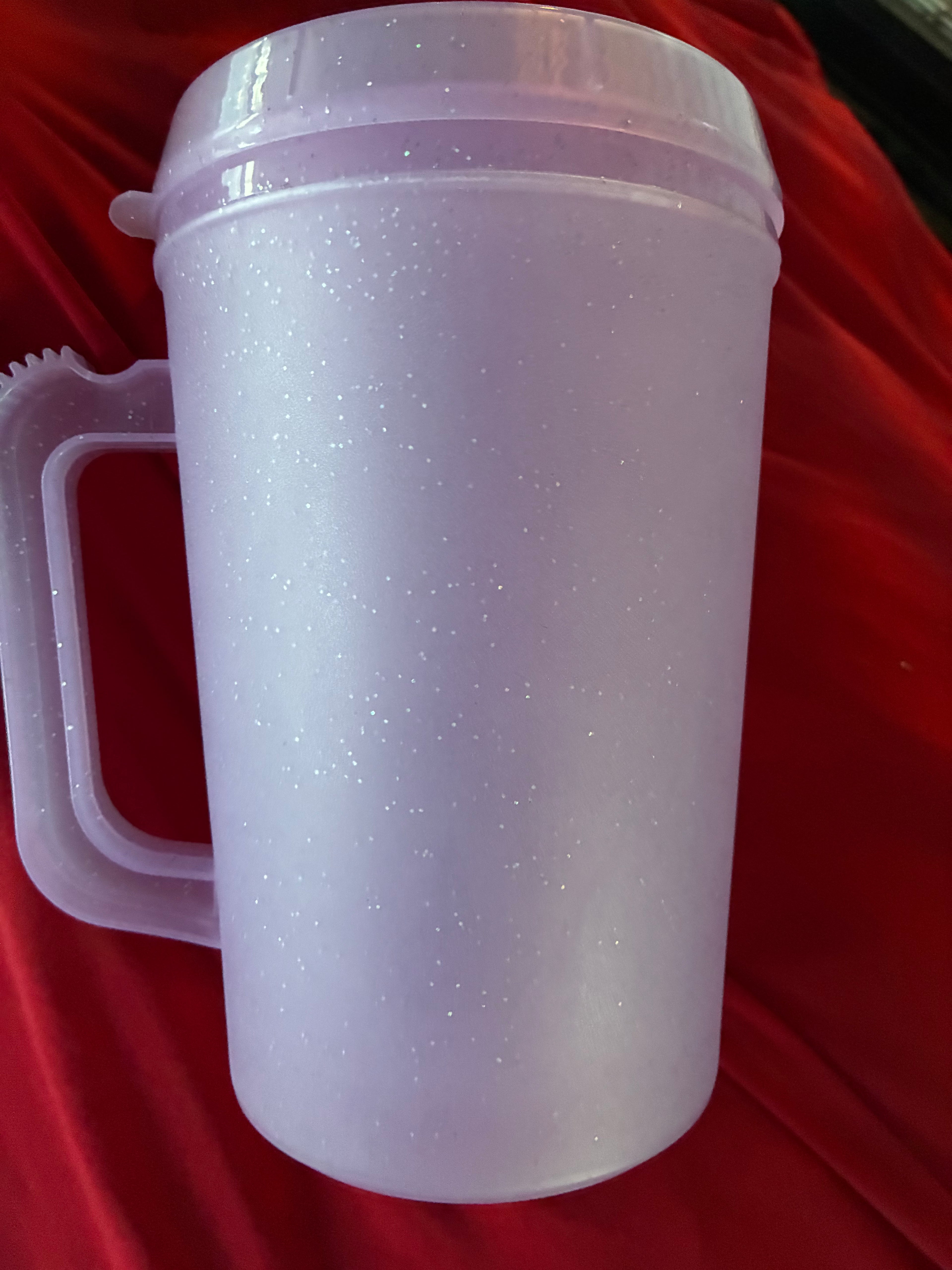 34oz lavender trucker cup
