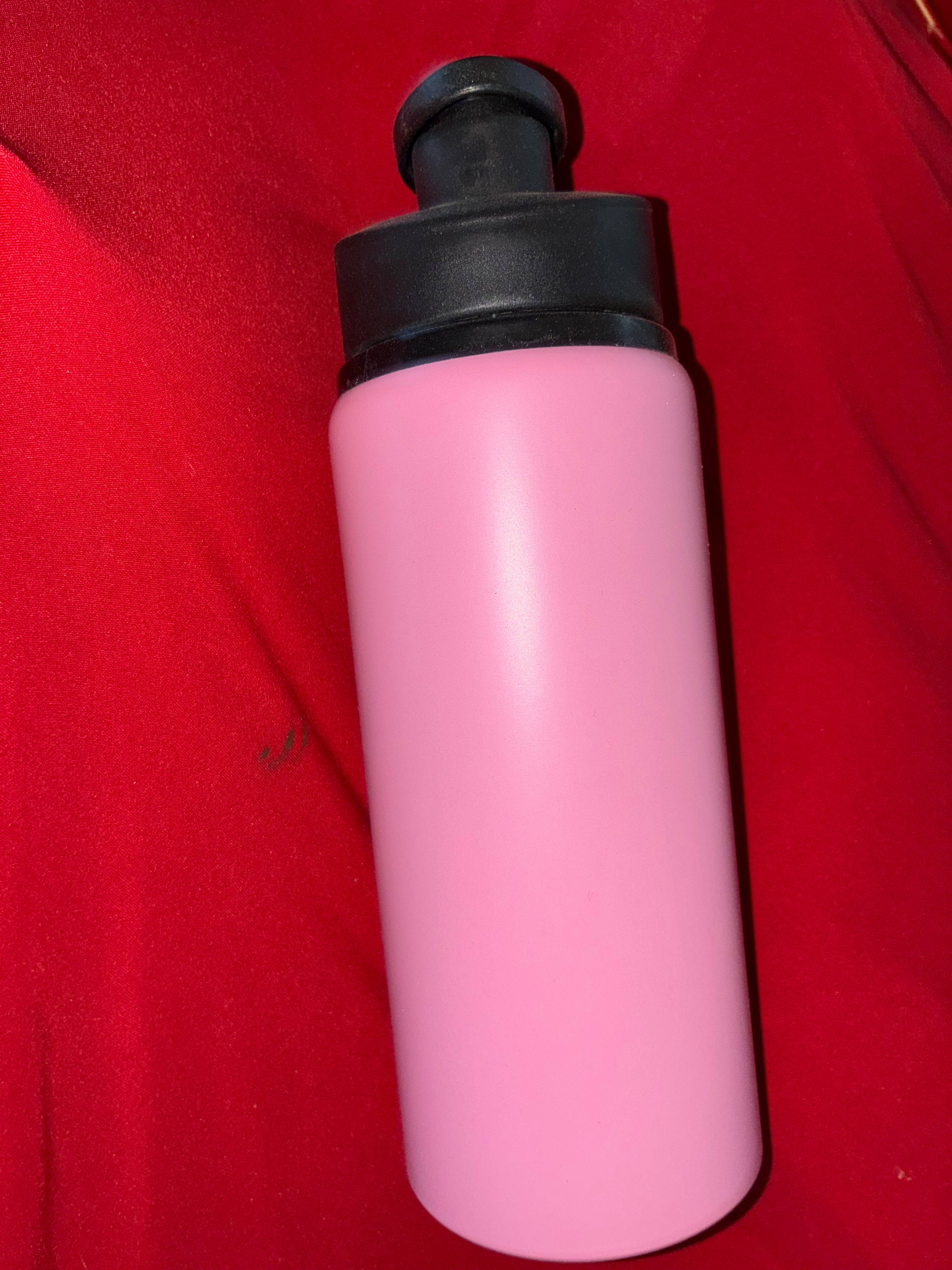 Light pink 20oz aluminum water bottle
