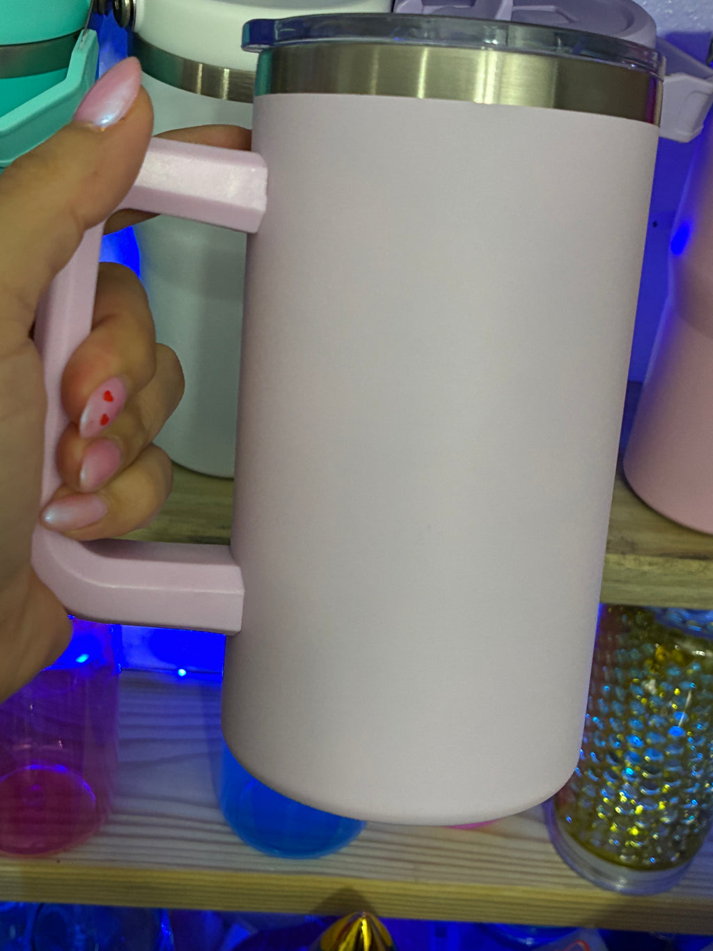20oz lavender coffe cup stainless steel