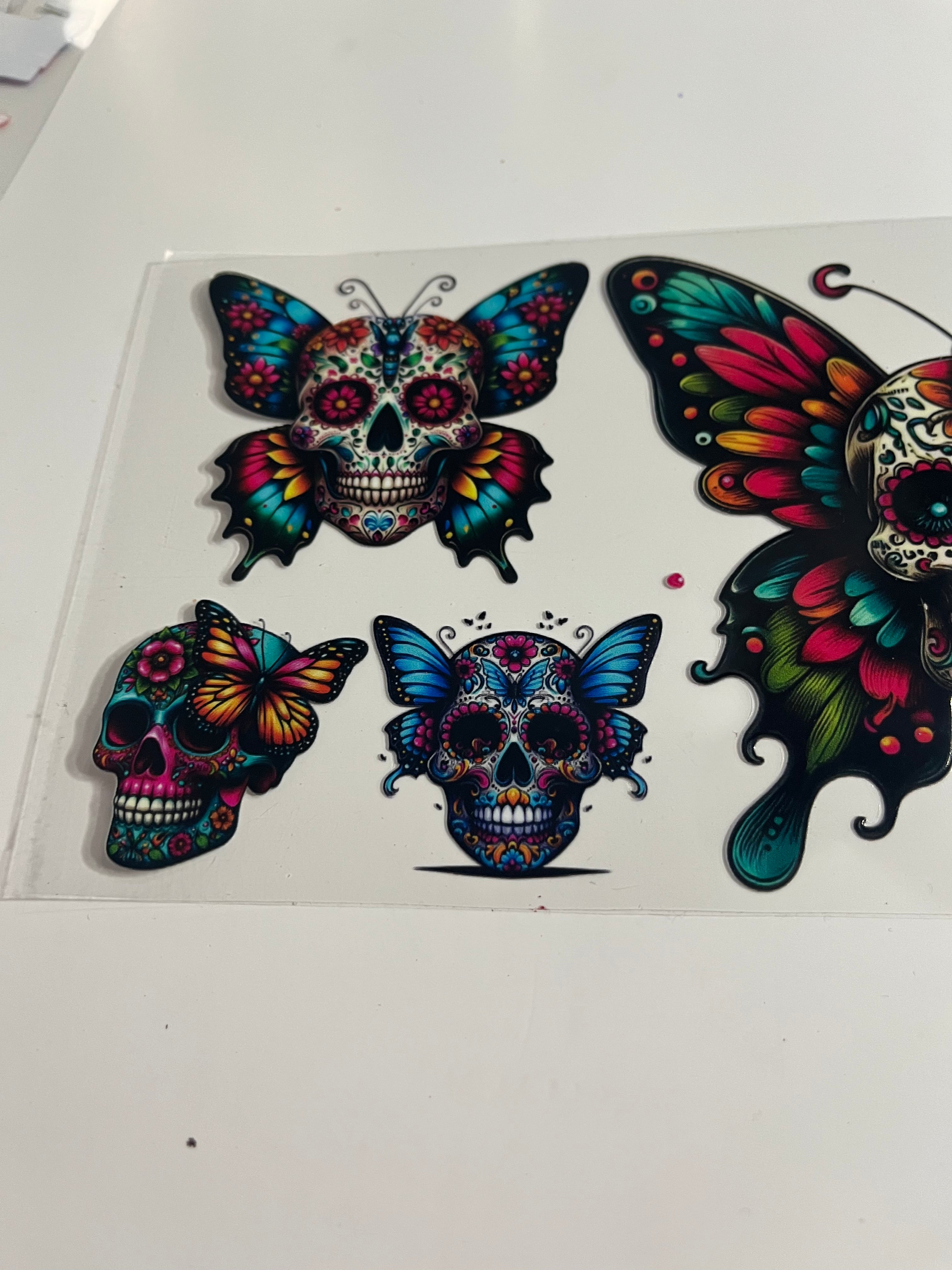 Skeleton butterfly 1088