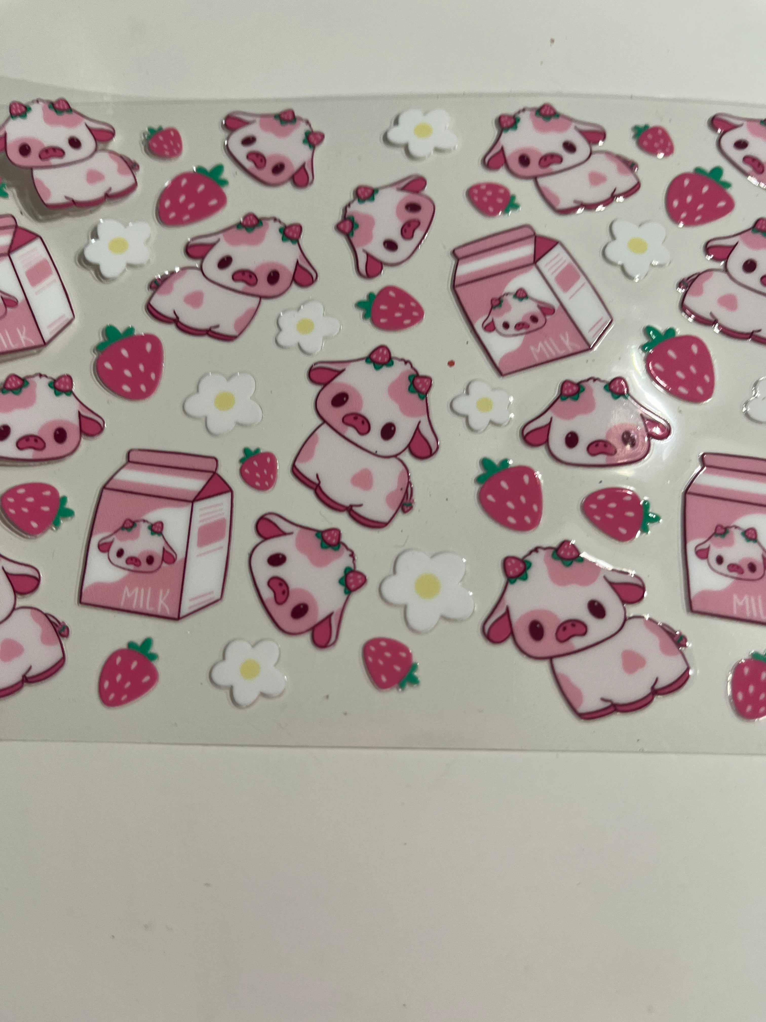 Strawberry milk cow 1169