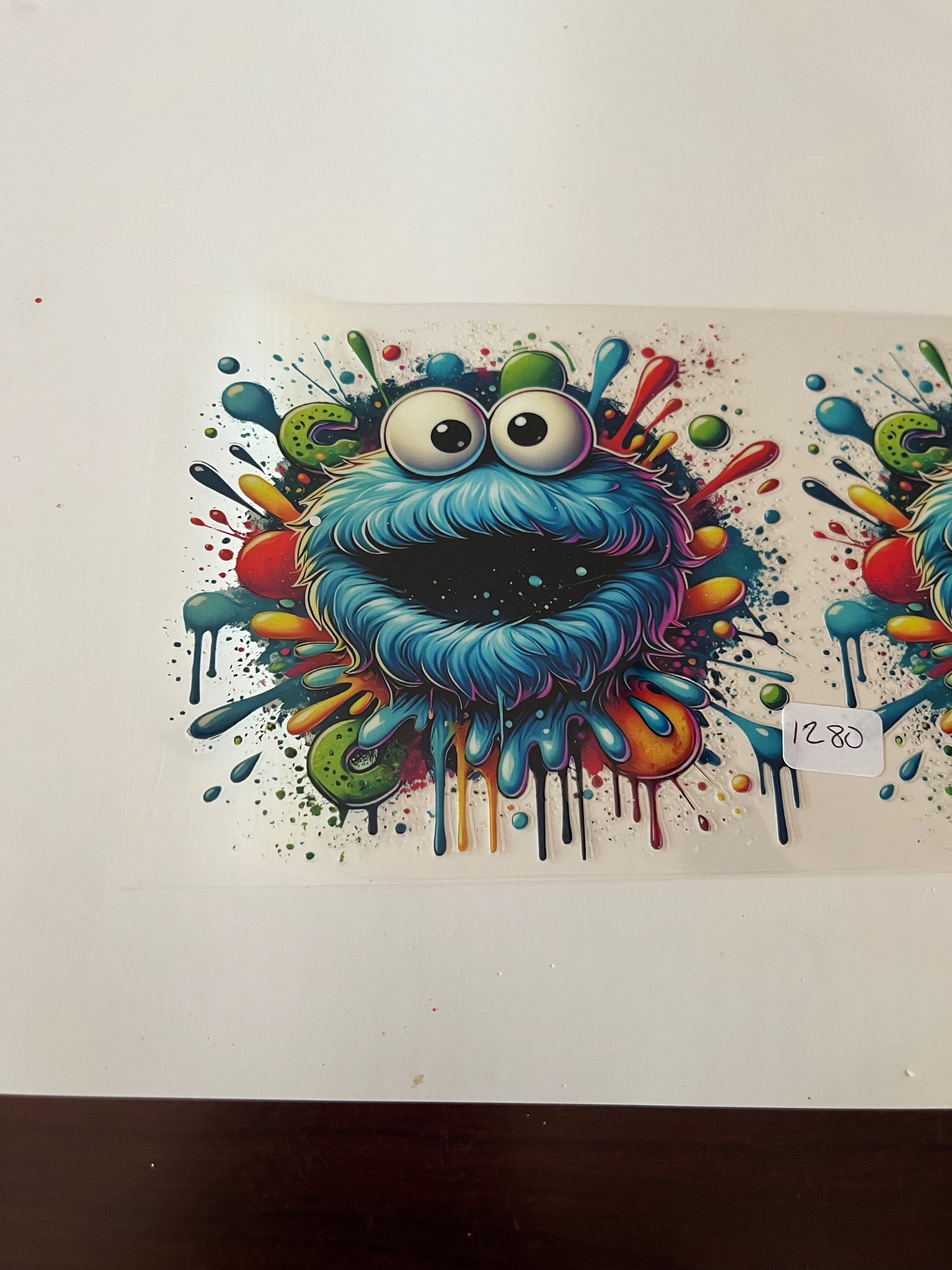 Cookie Monster splash 1280