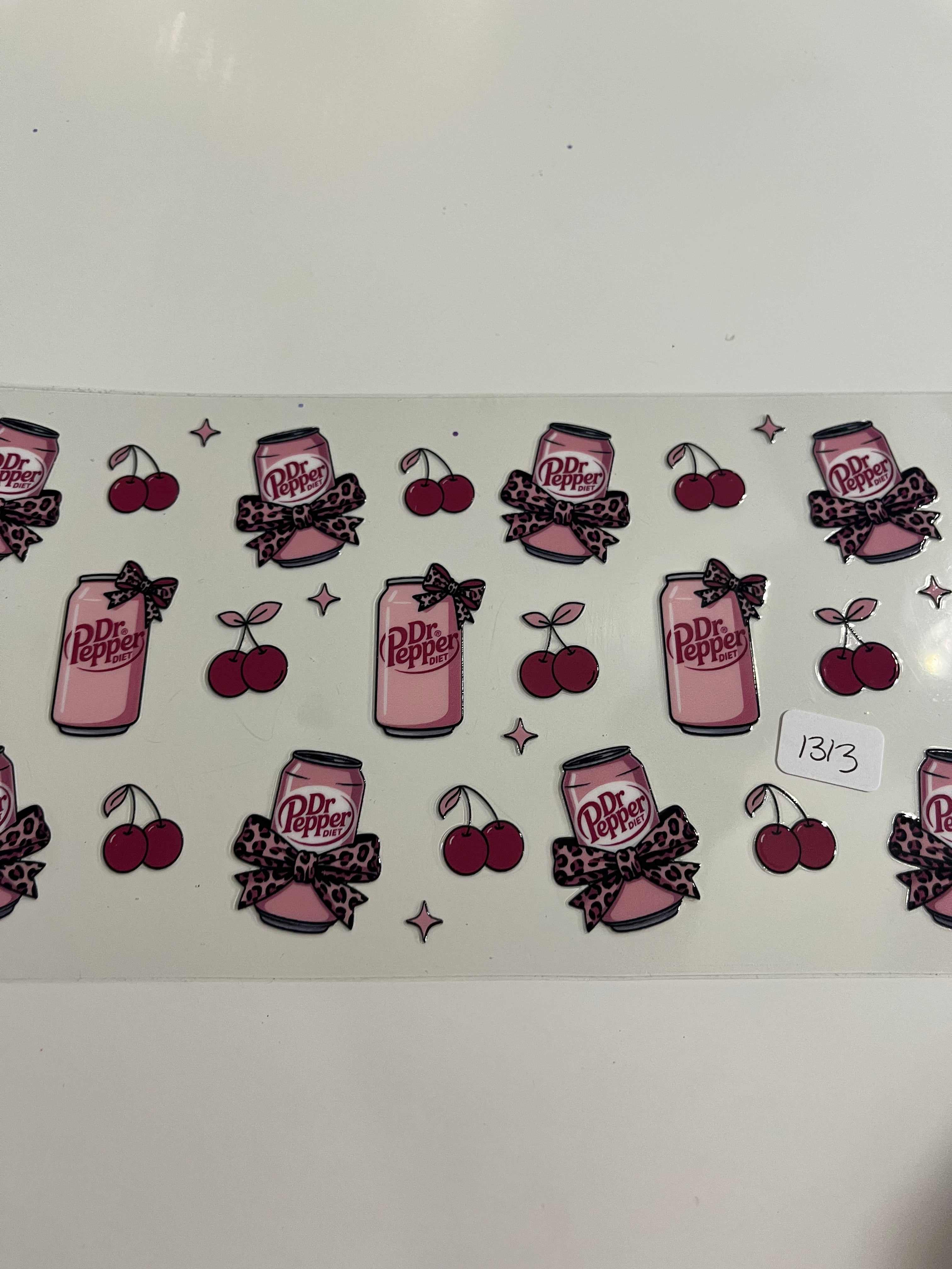 Dr Pepper pink cheetah 1313