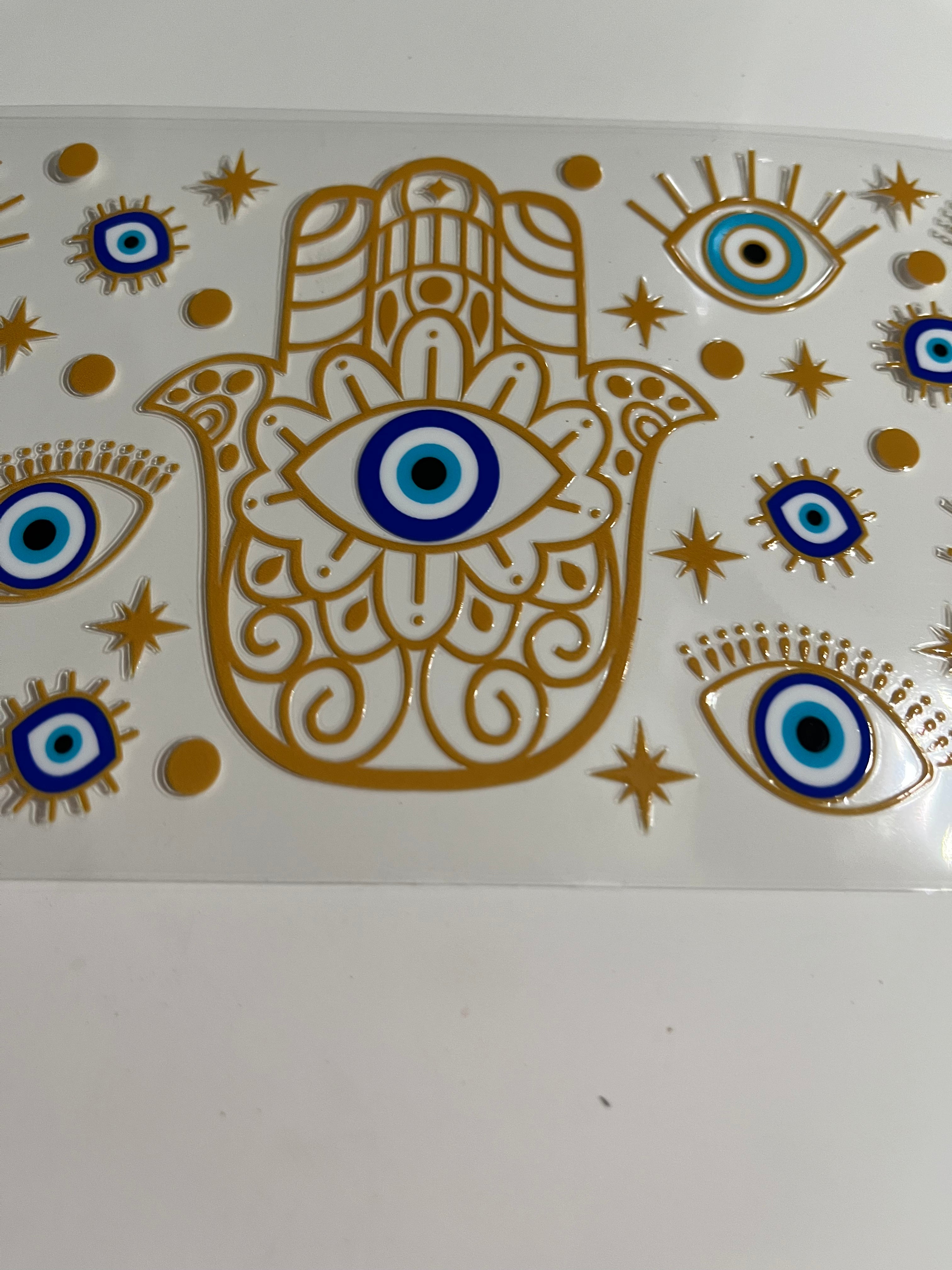 Evil eye gold 1609