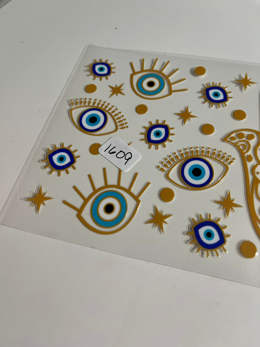 Evil eye gold 1609