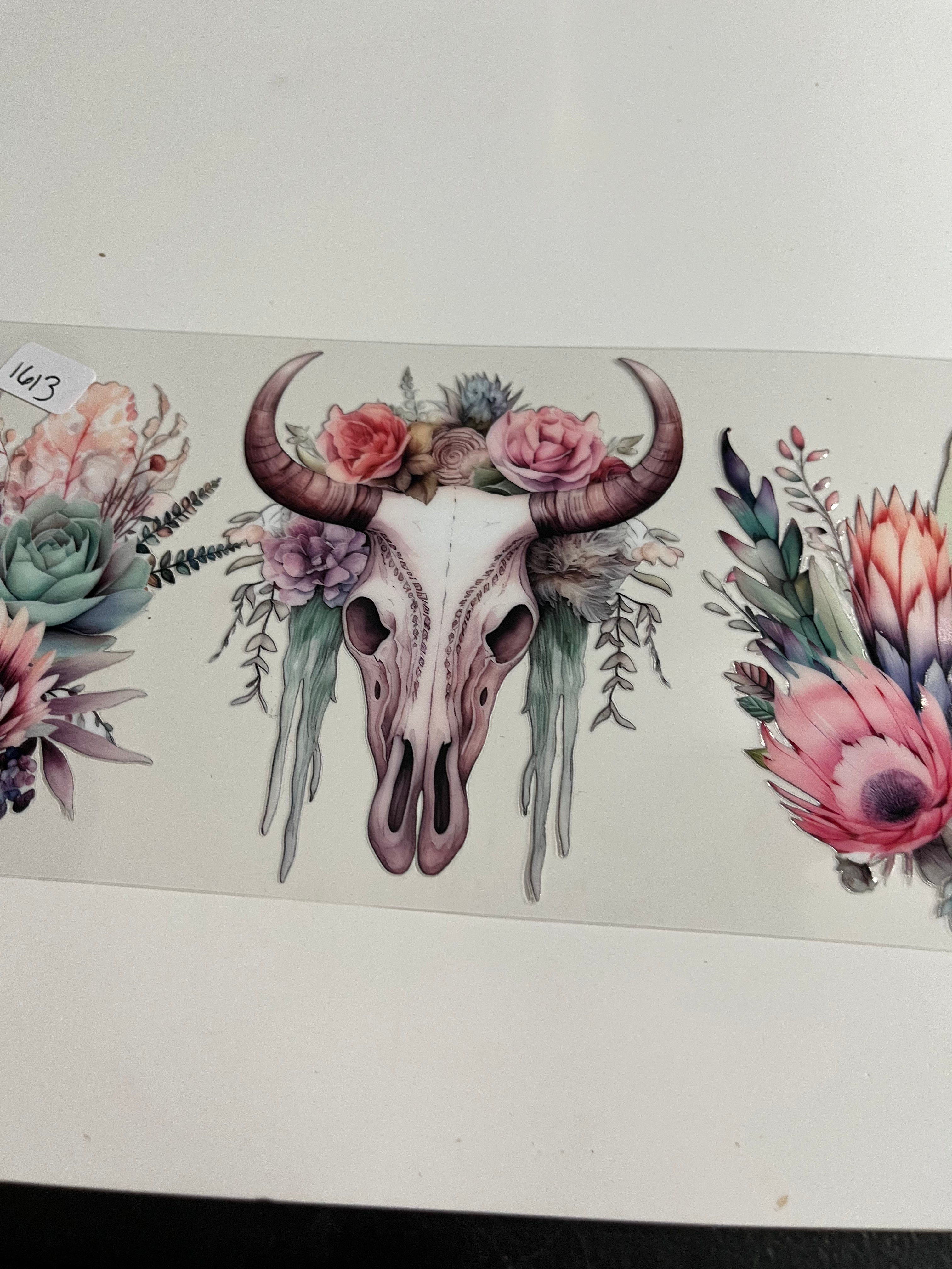 Western floral 1613