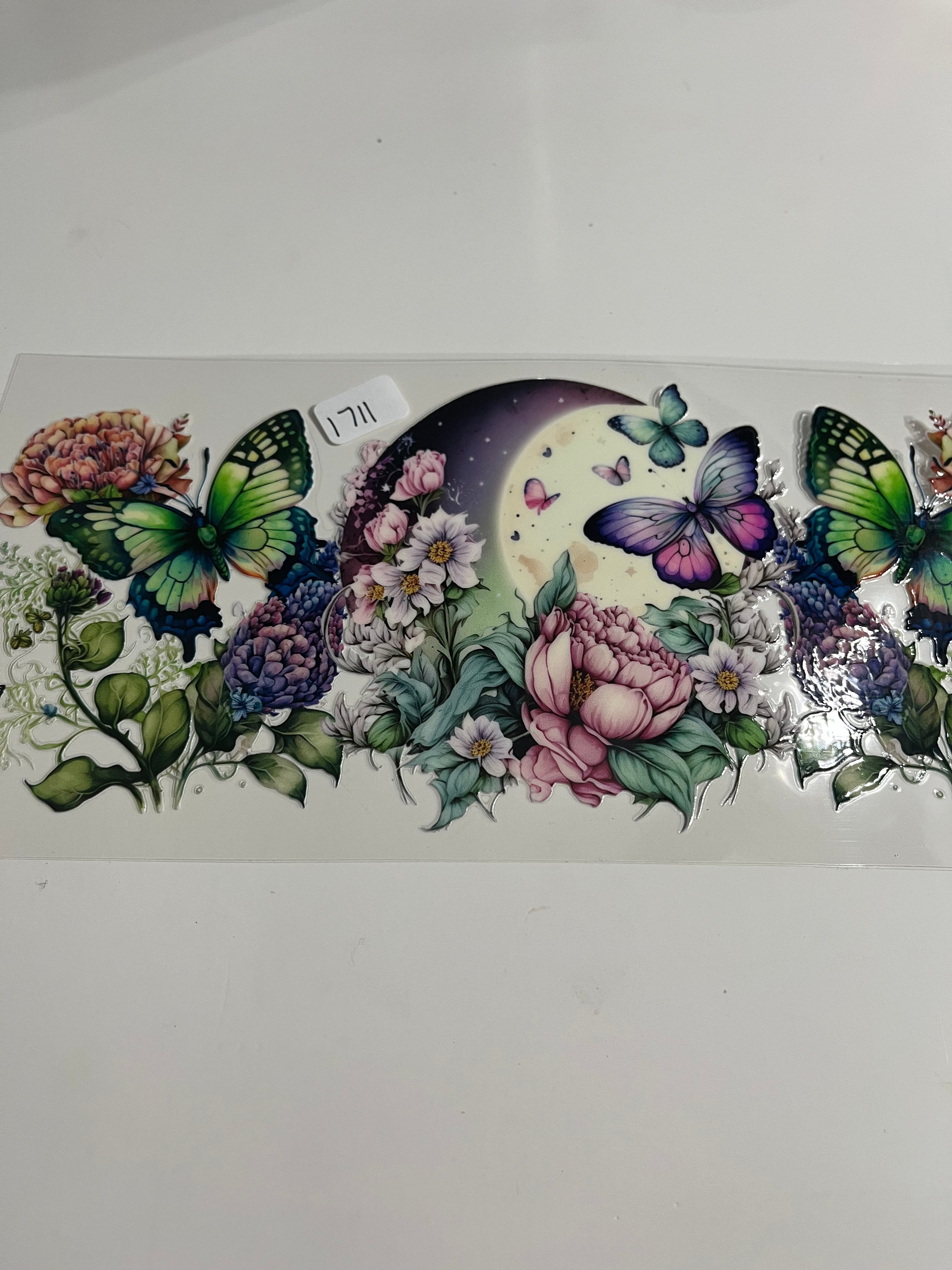 Butterfly flowers 1711