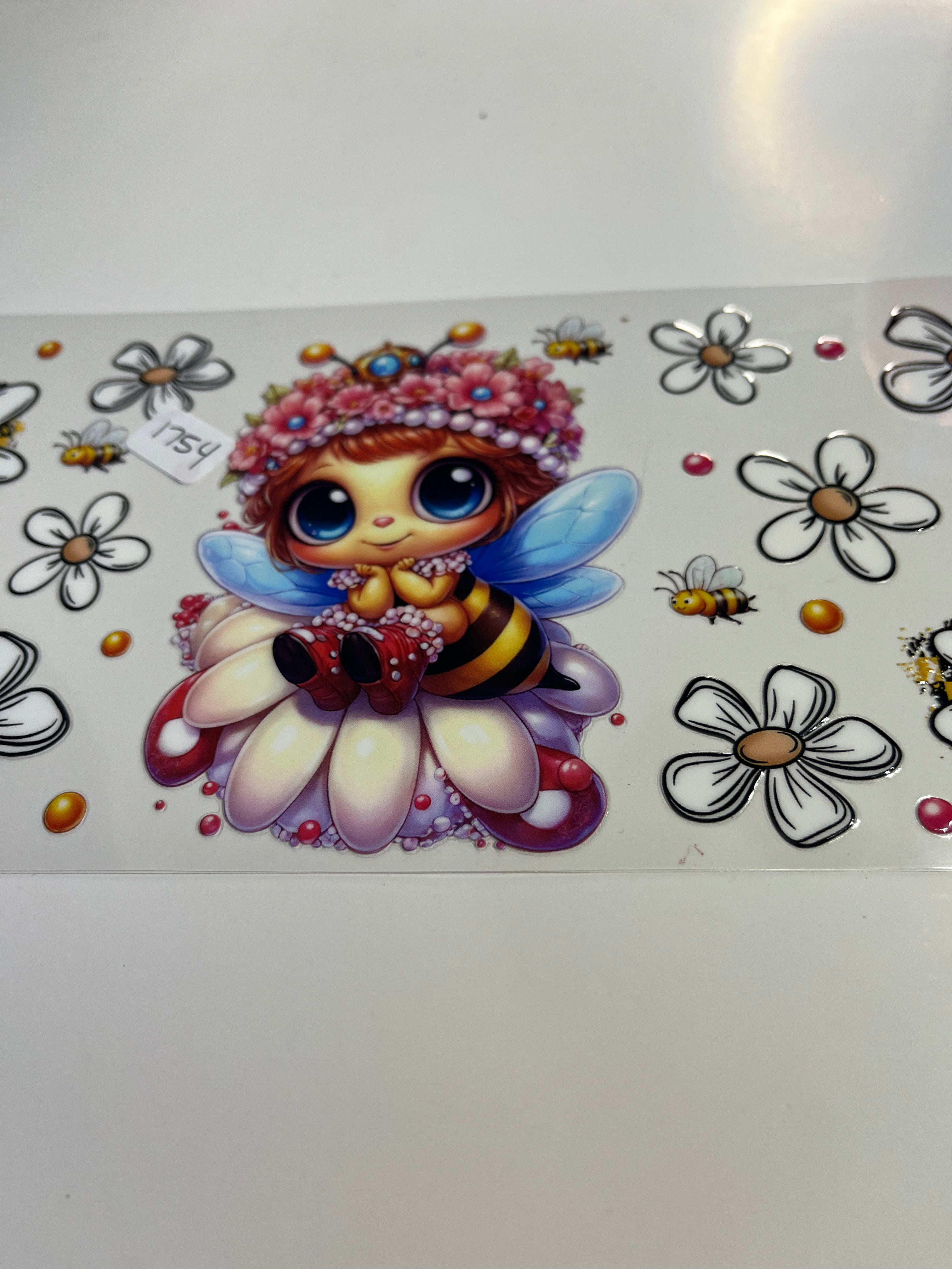 Bee on flower 1754