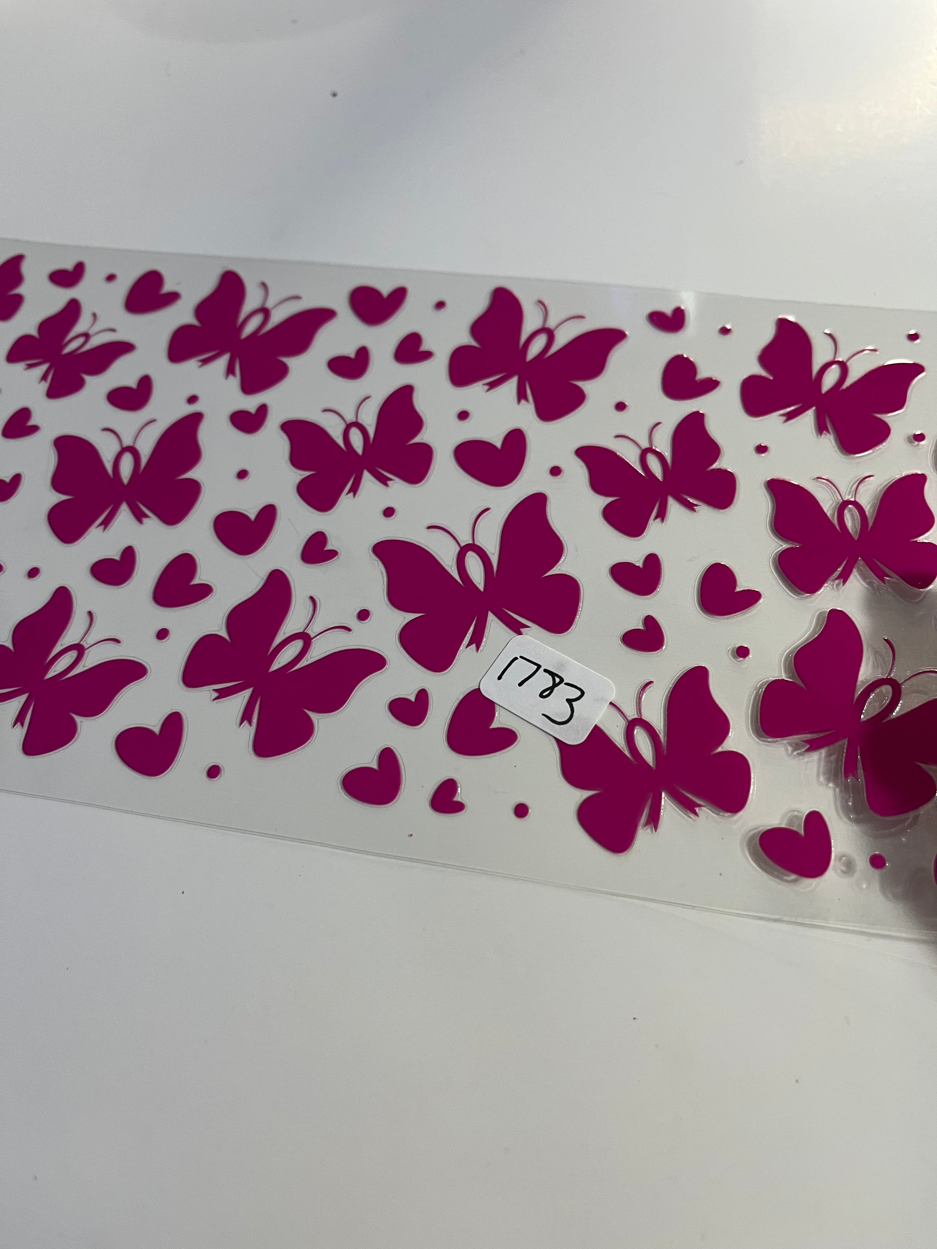 Breast cancer butterfly 1783