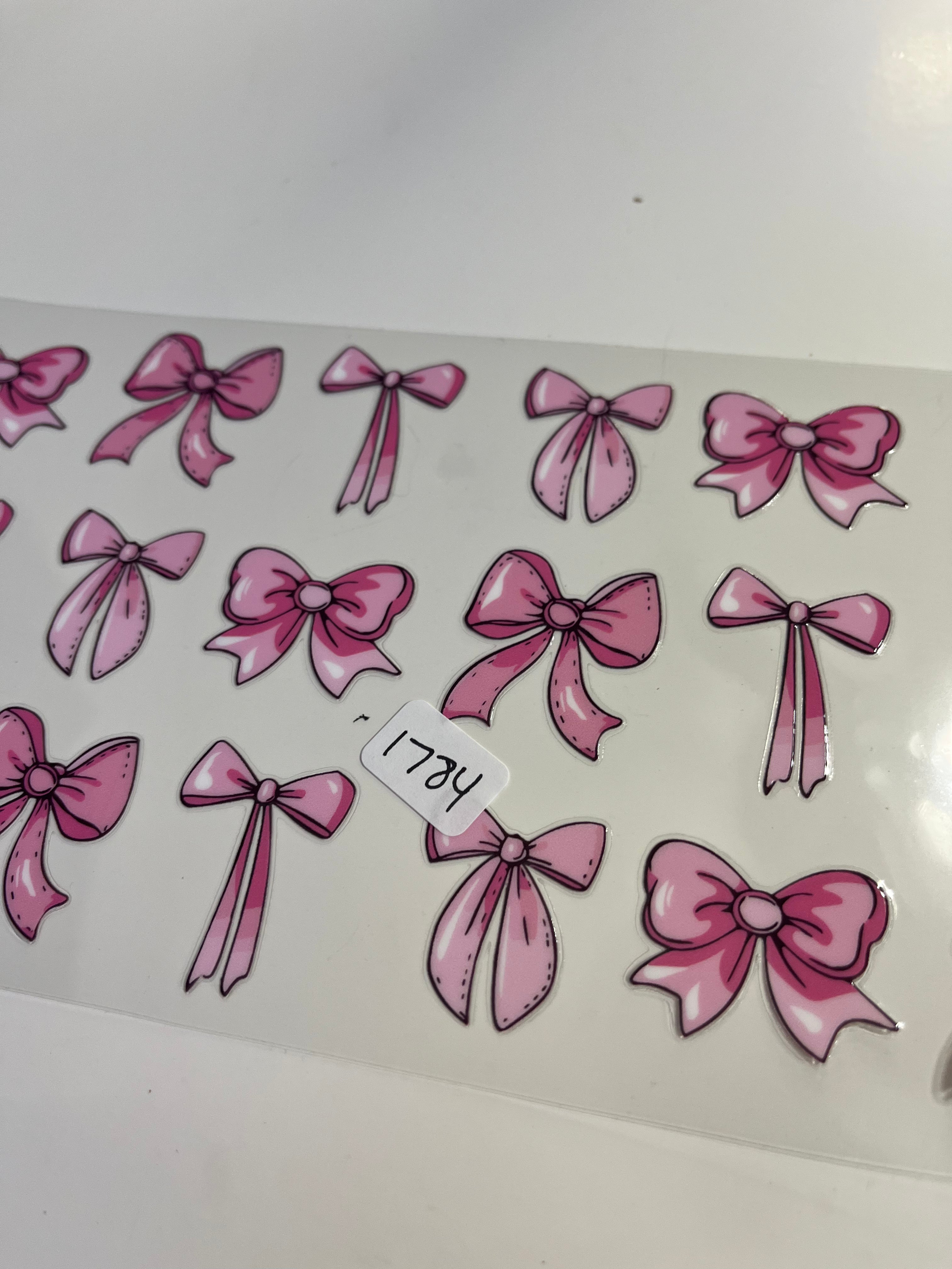 Pink bows 1784