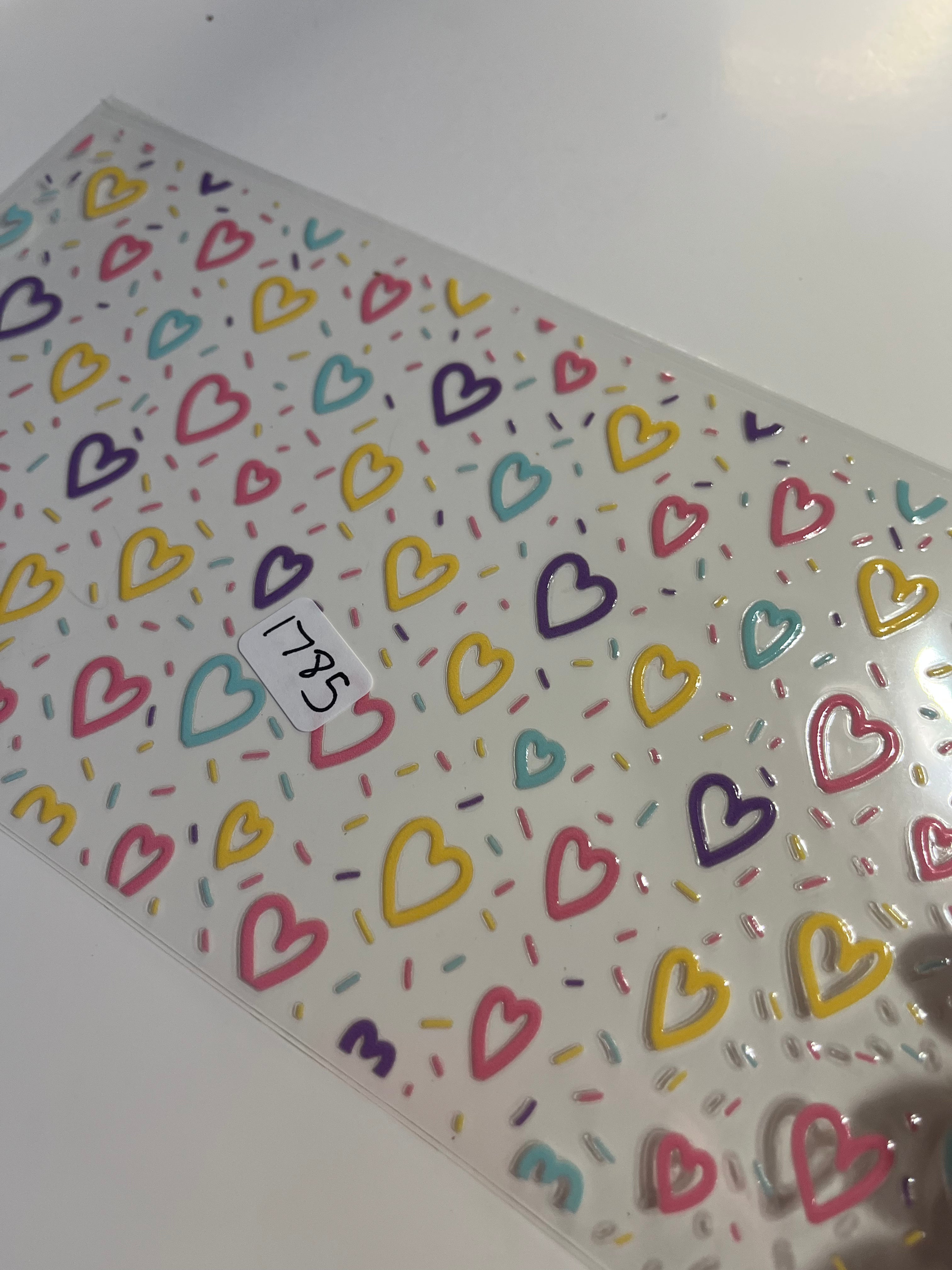 Pastel hearts 1785