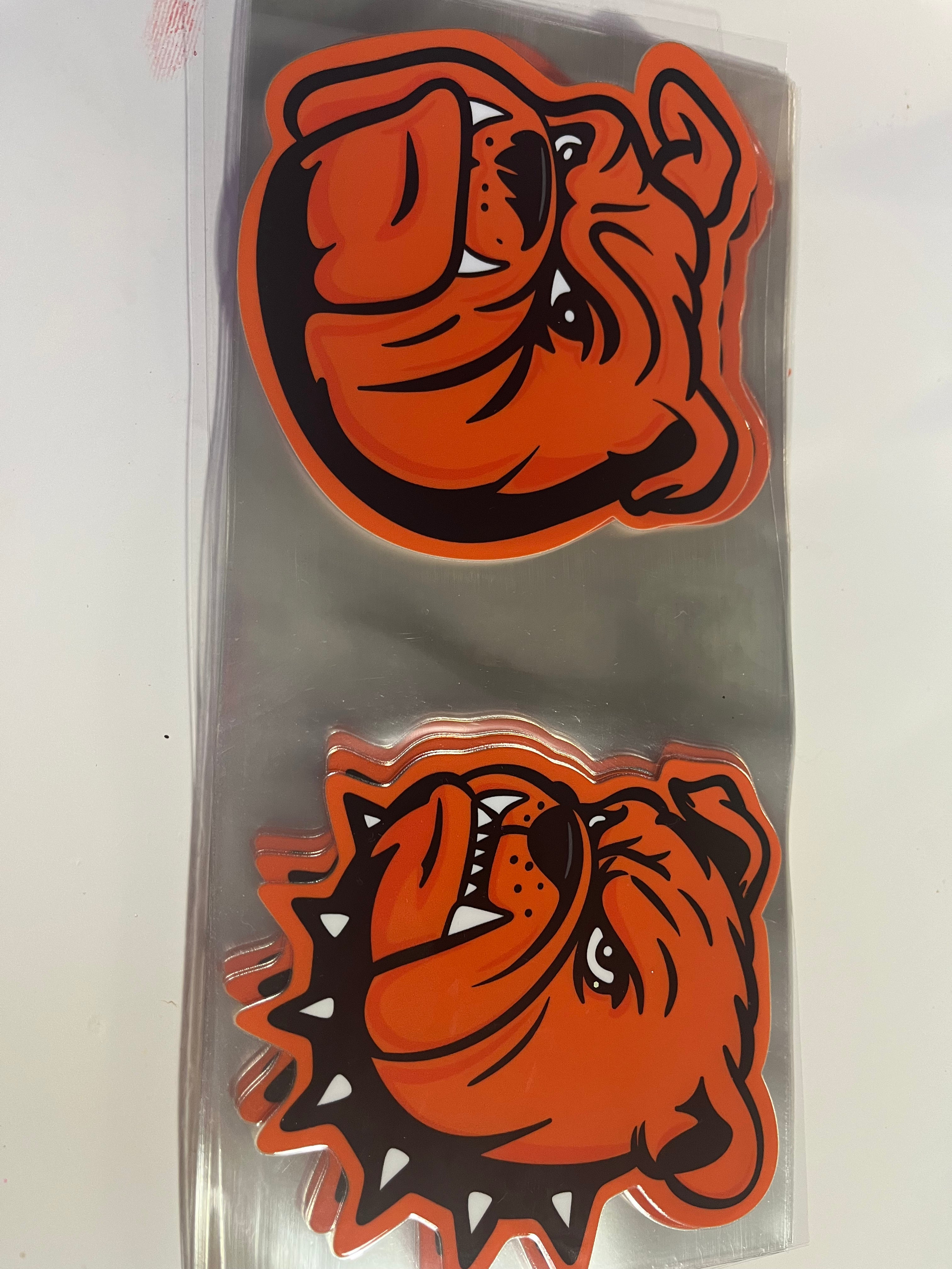 Bulldog decal