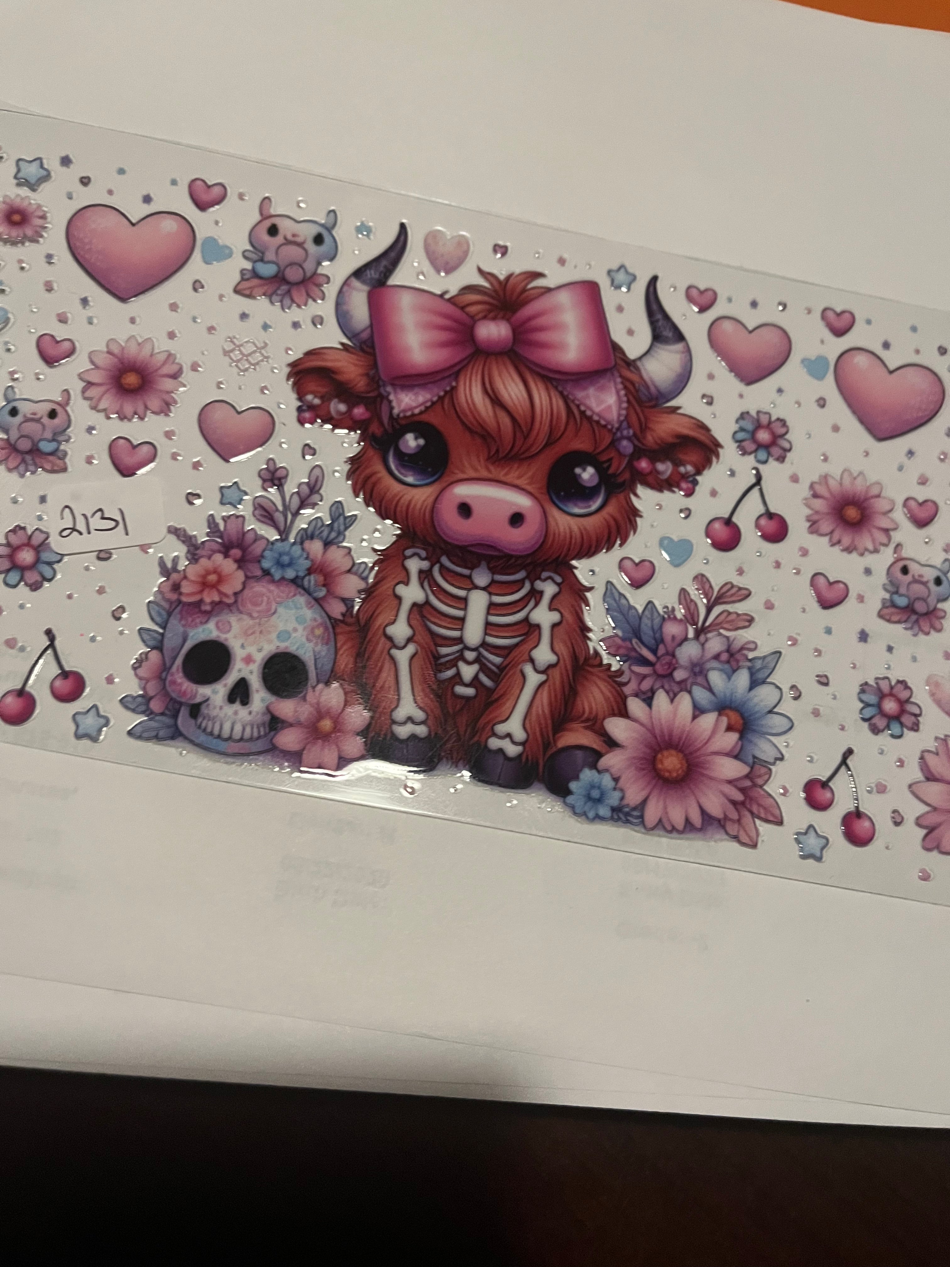 Halloween cow 2131