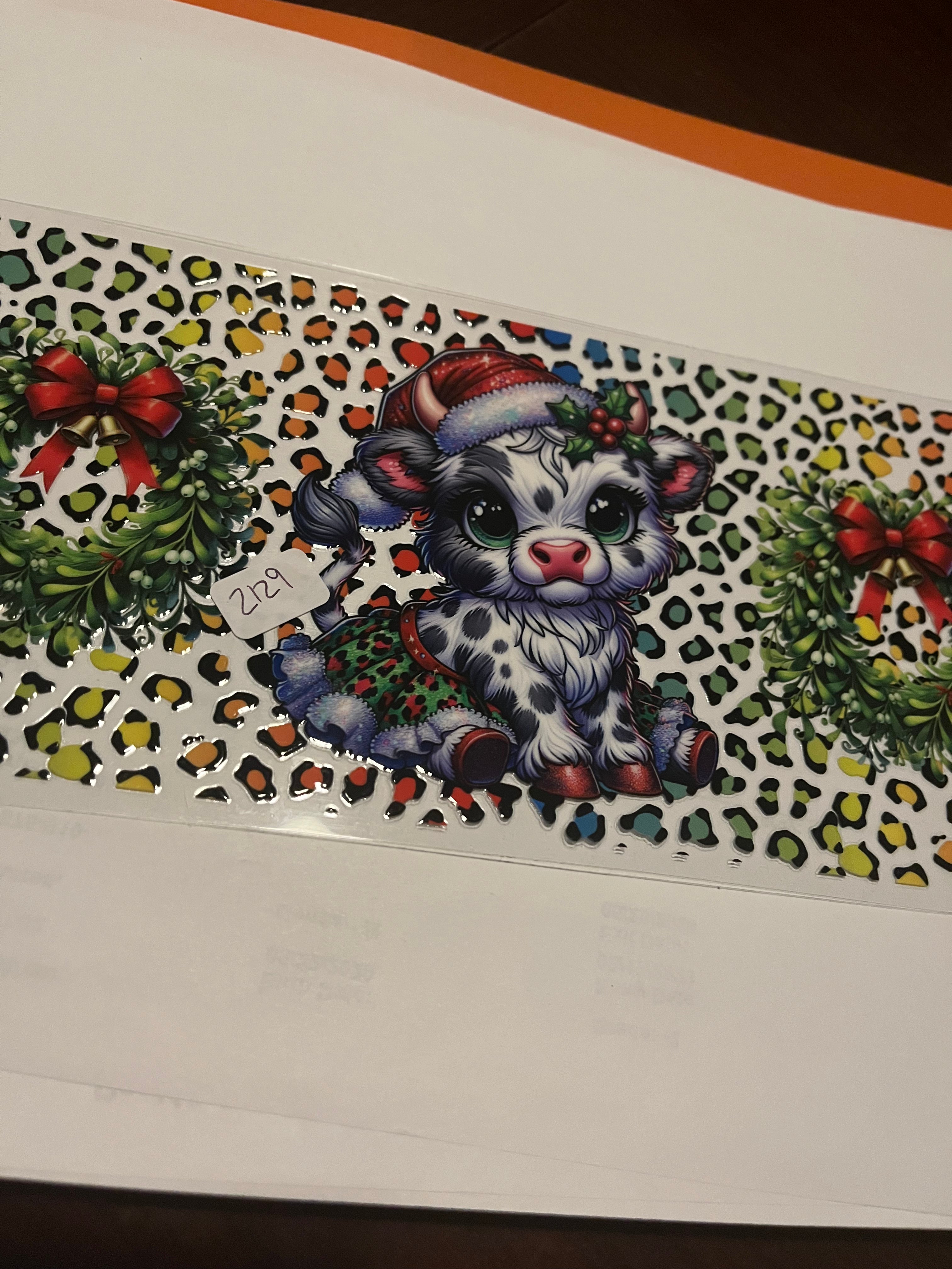 Santa cow 2129